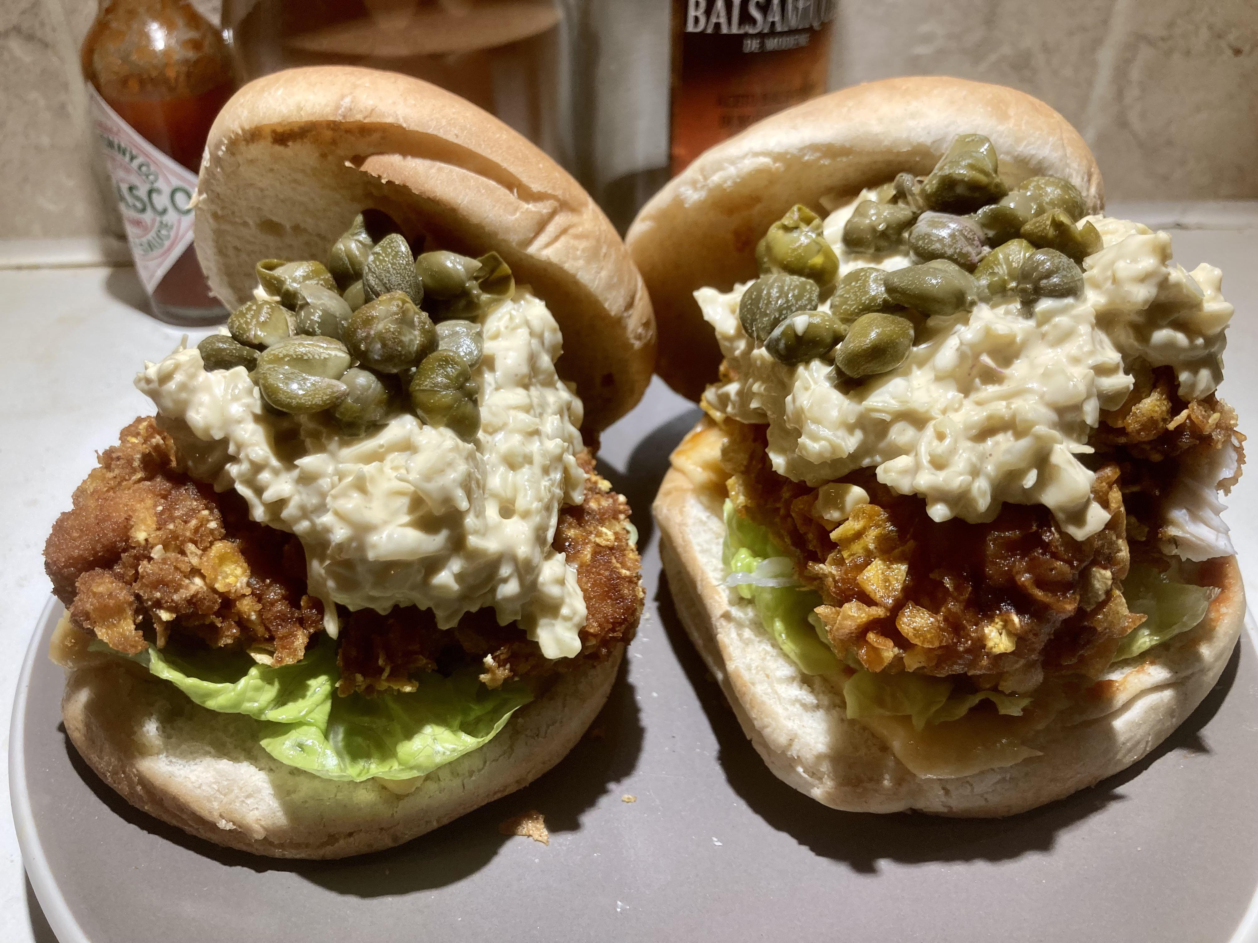 Fried Chicken Burgers Dining And Cooking