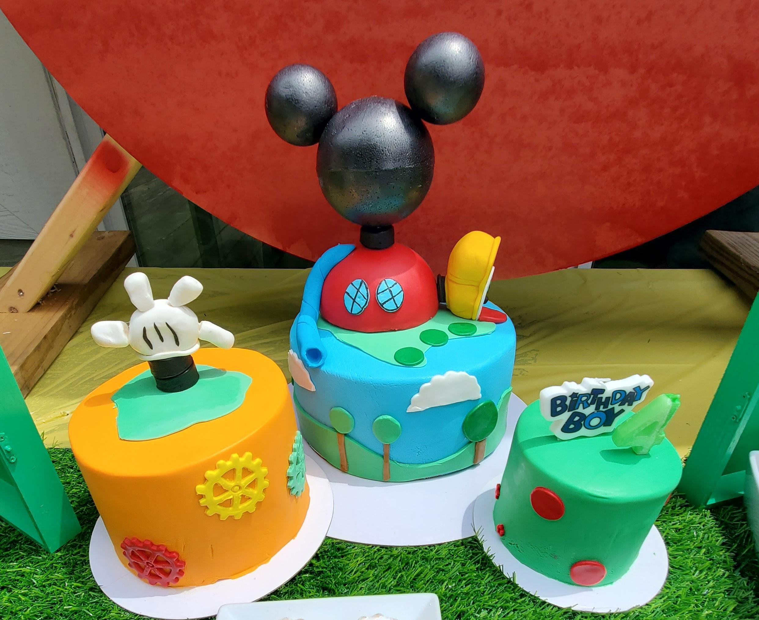 Mickey Mouse Clubhouse Birthday Cake For My Son Dining And Cooking