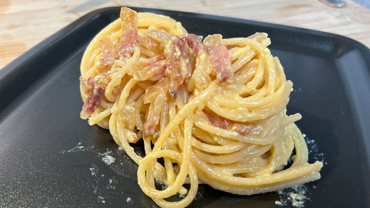 Spaghetti Alla Carbonara Ricetta Originale Dining And Cooking