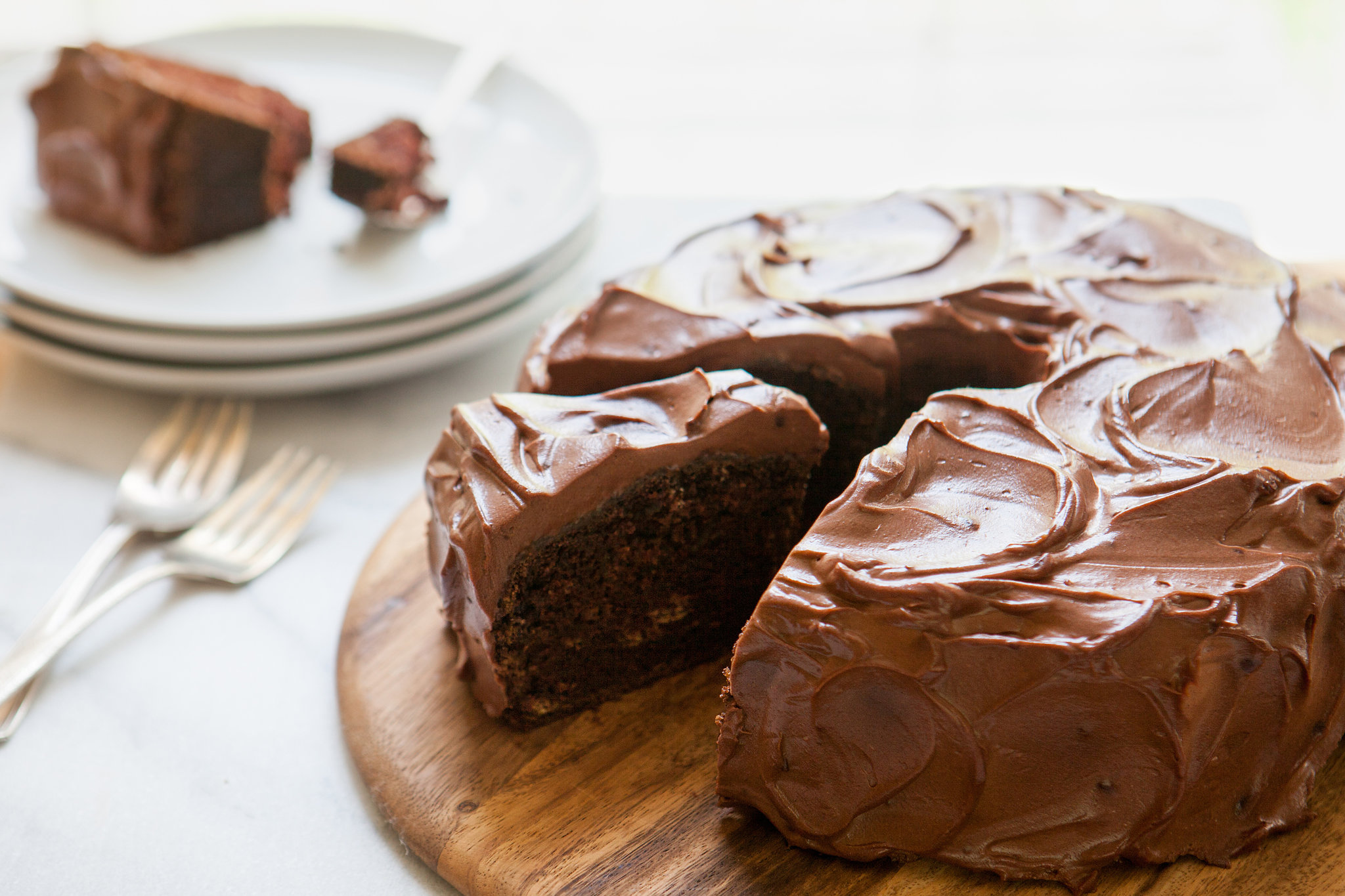 Chocolate DumpIt Cake Dining and Cooking