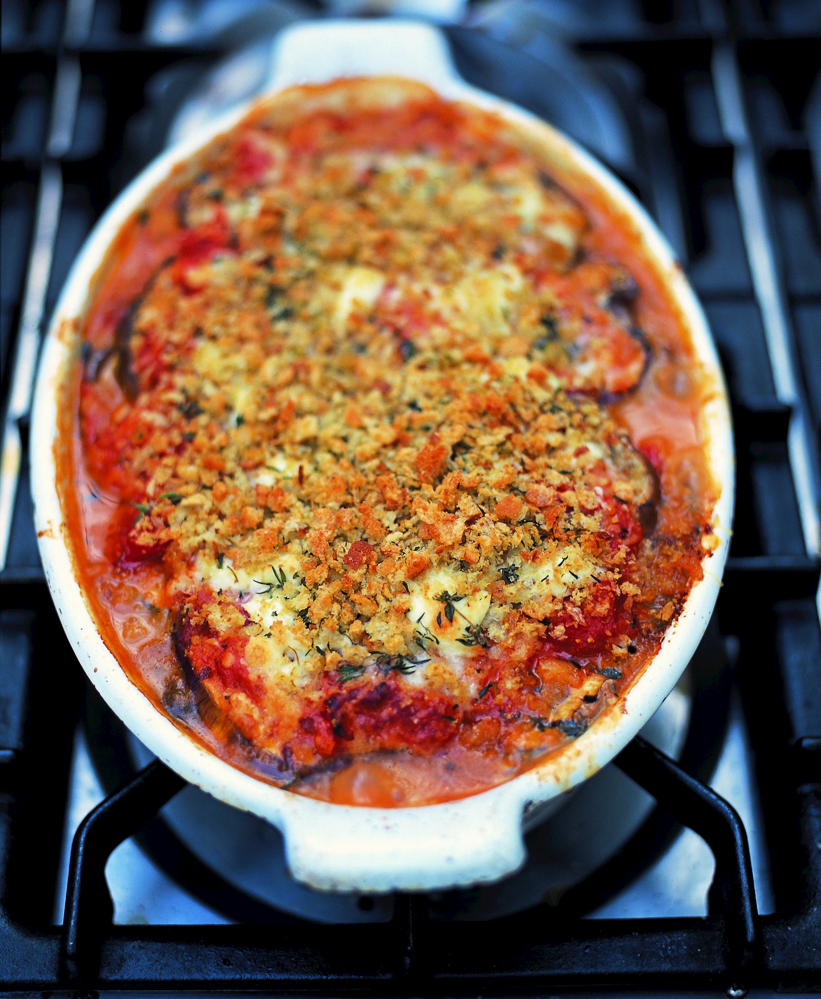 Jamie Oliver’s Eggplant Parmesan - Dining and Cooking