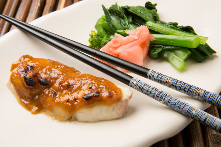 Miso-Glazed Sea Bass - Dining and Cooking