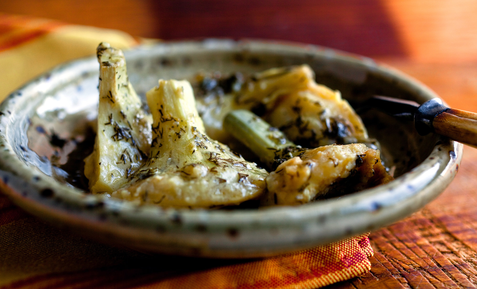 Braised Greek Artichoke Bottoms With Lemon And Olive Oil Dining And