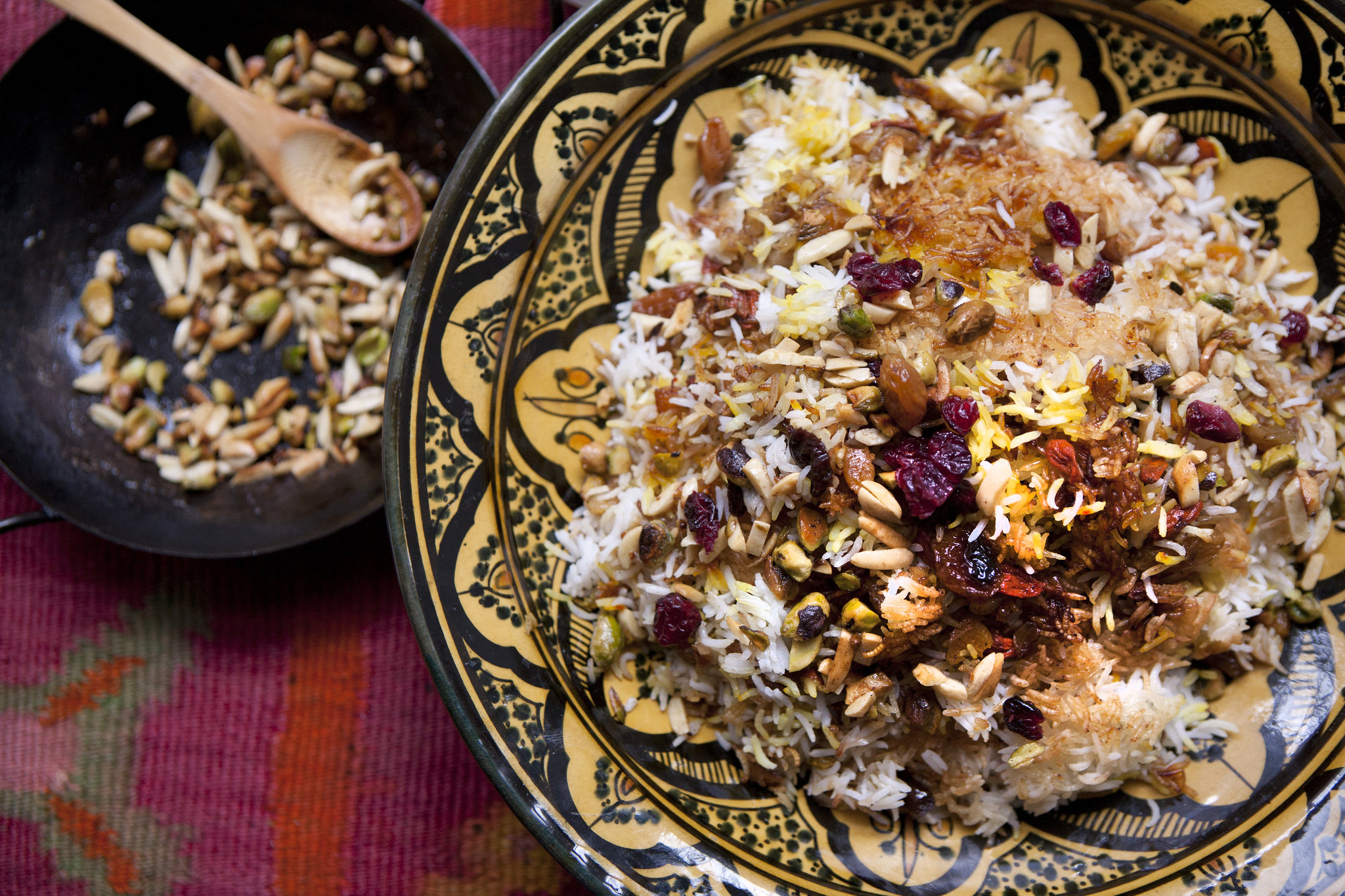 Иранская блюдо рис