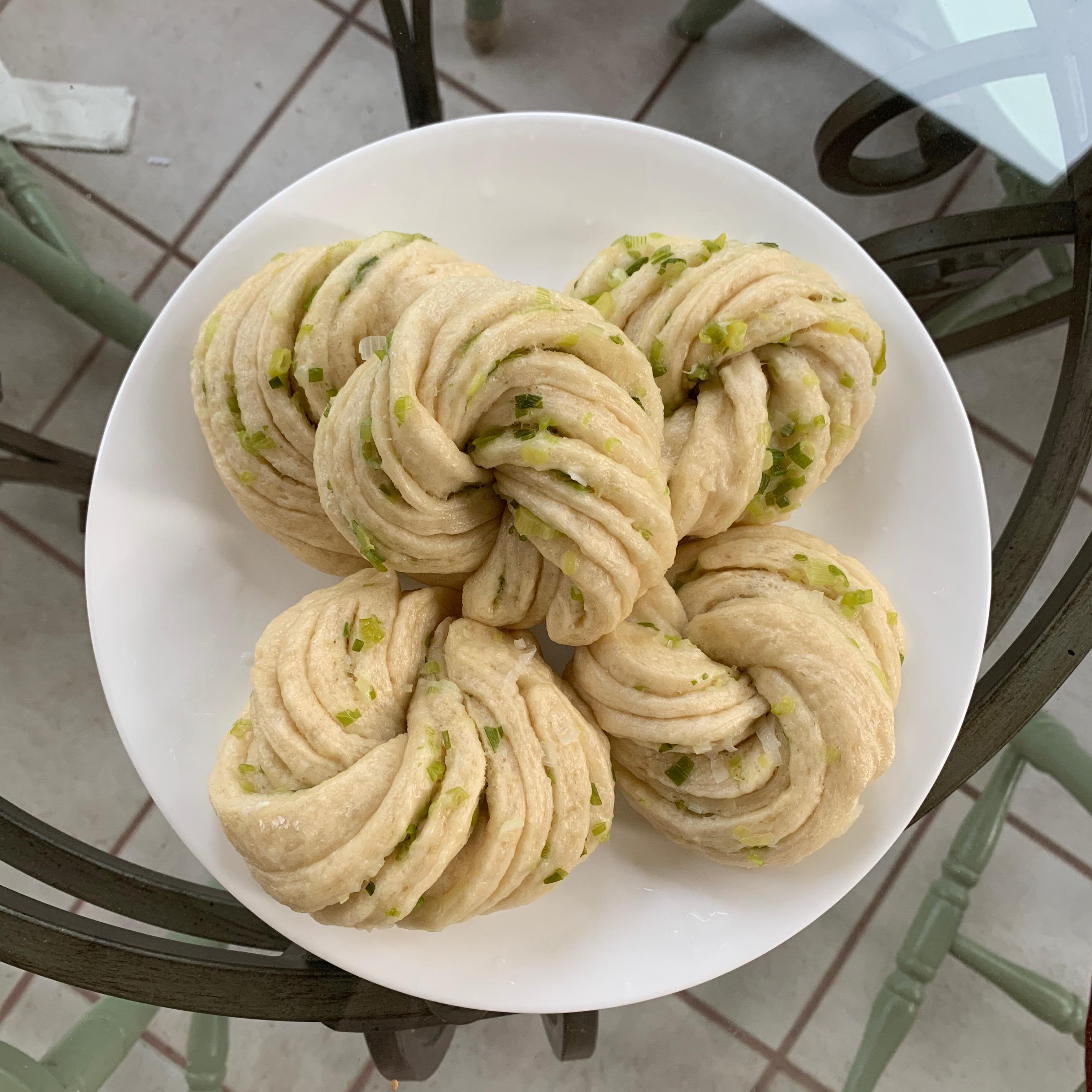 Steamed Scallion Buns