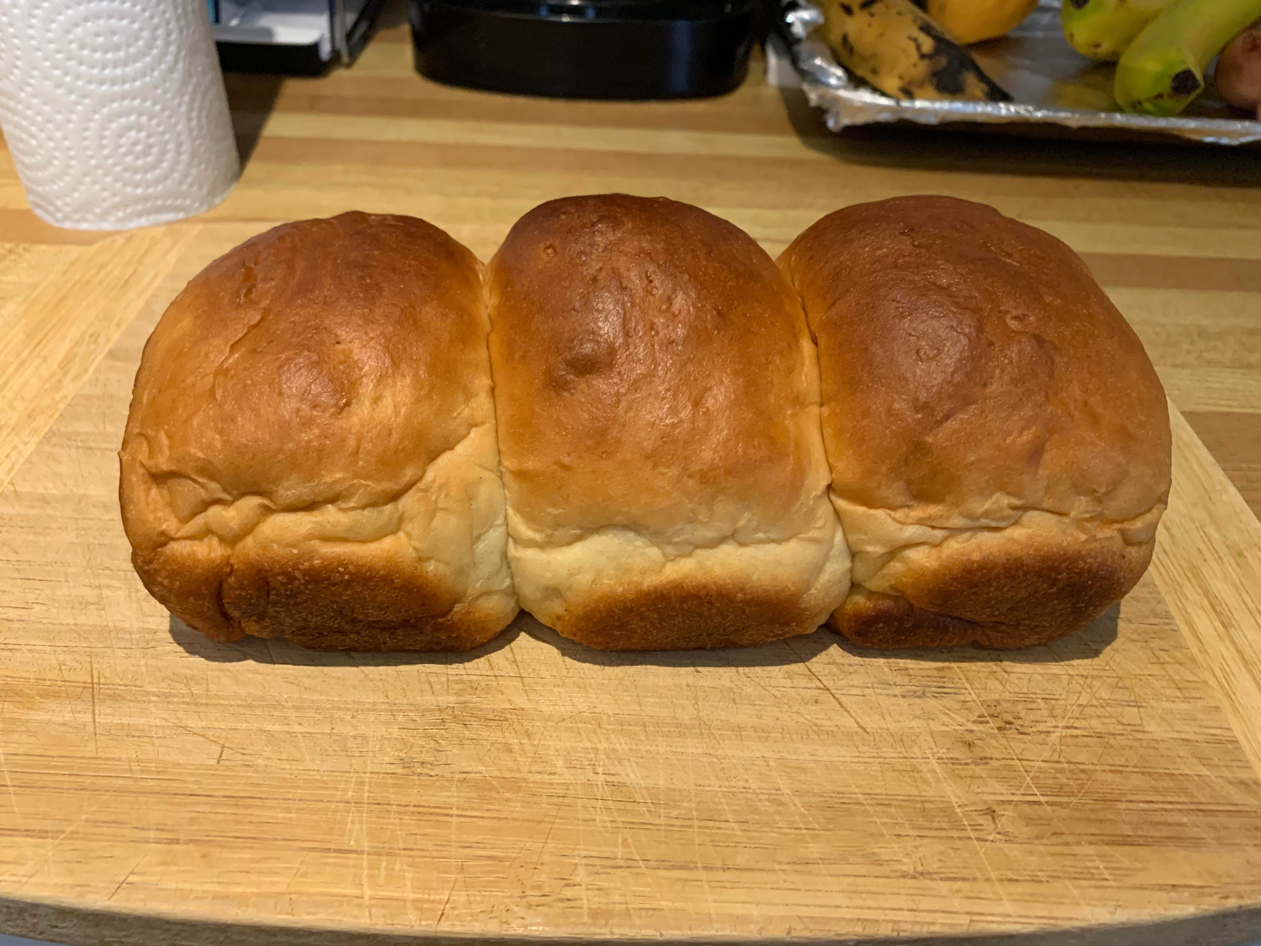 Made milk bread! Dining and Cooking