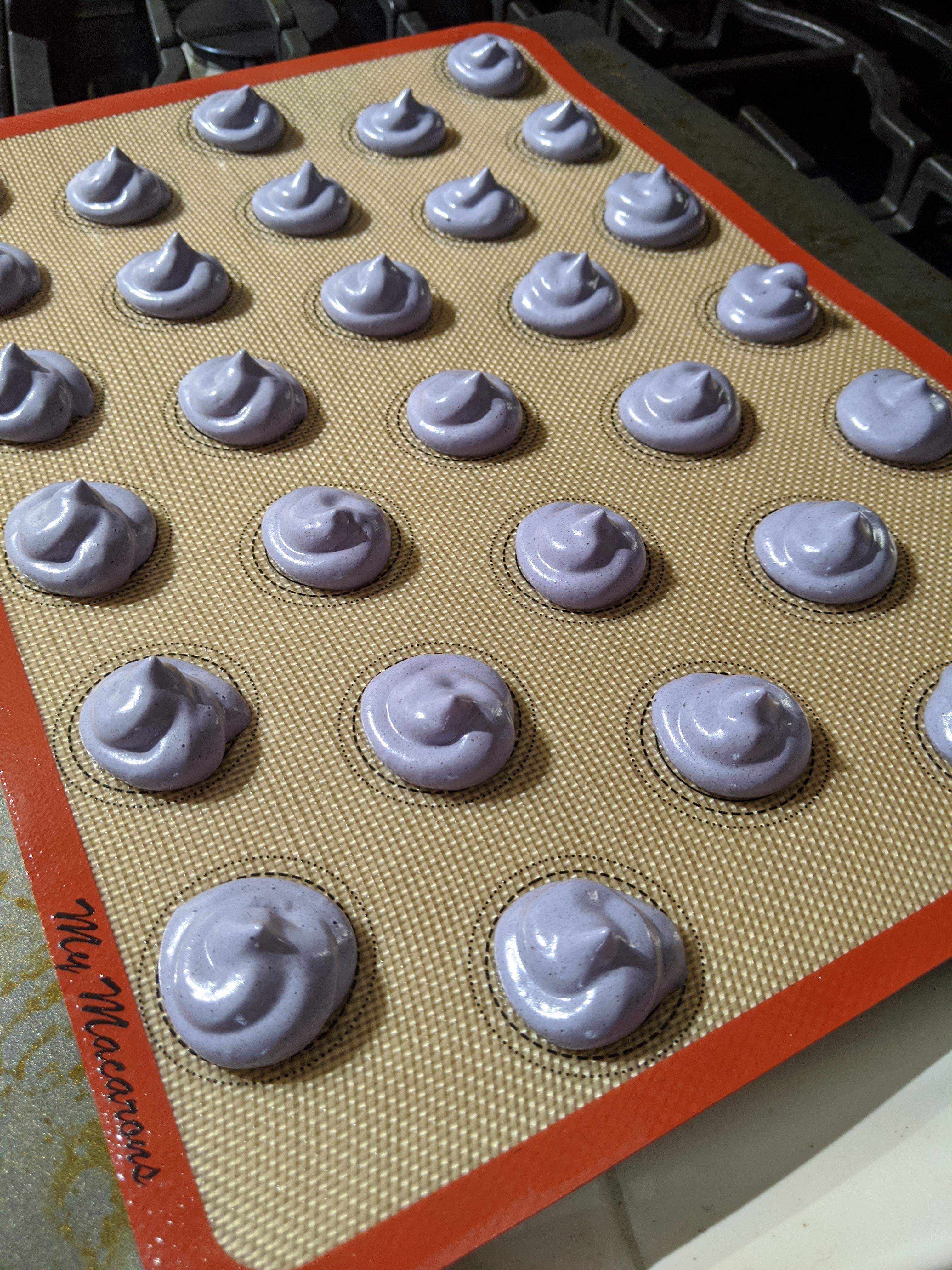 Vegan Meringue Cookies Used A Standard Recipe Found Online But Added Butterfly Pea Flower Powder For Color Experimented With Using Aquafaba From Black Beans And A Little Espresso Powder Which Provided Them With