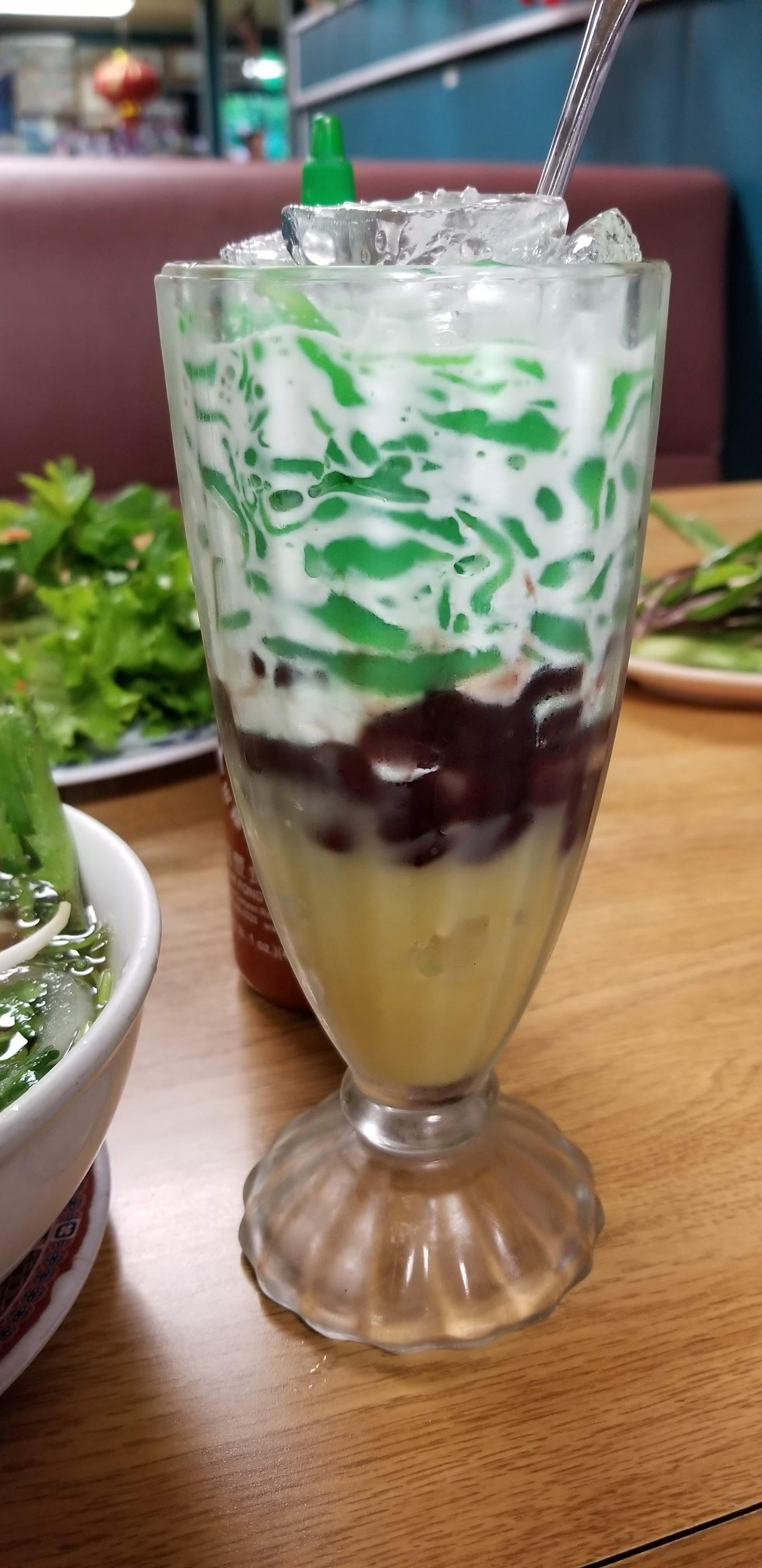 Che ba mau three bean drink a delicous Vietnamese dessert. - Dining 