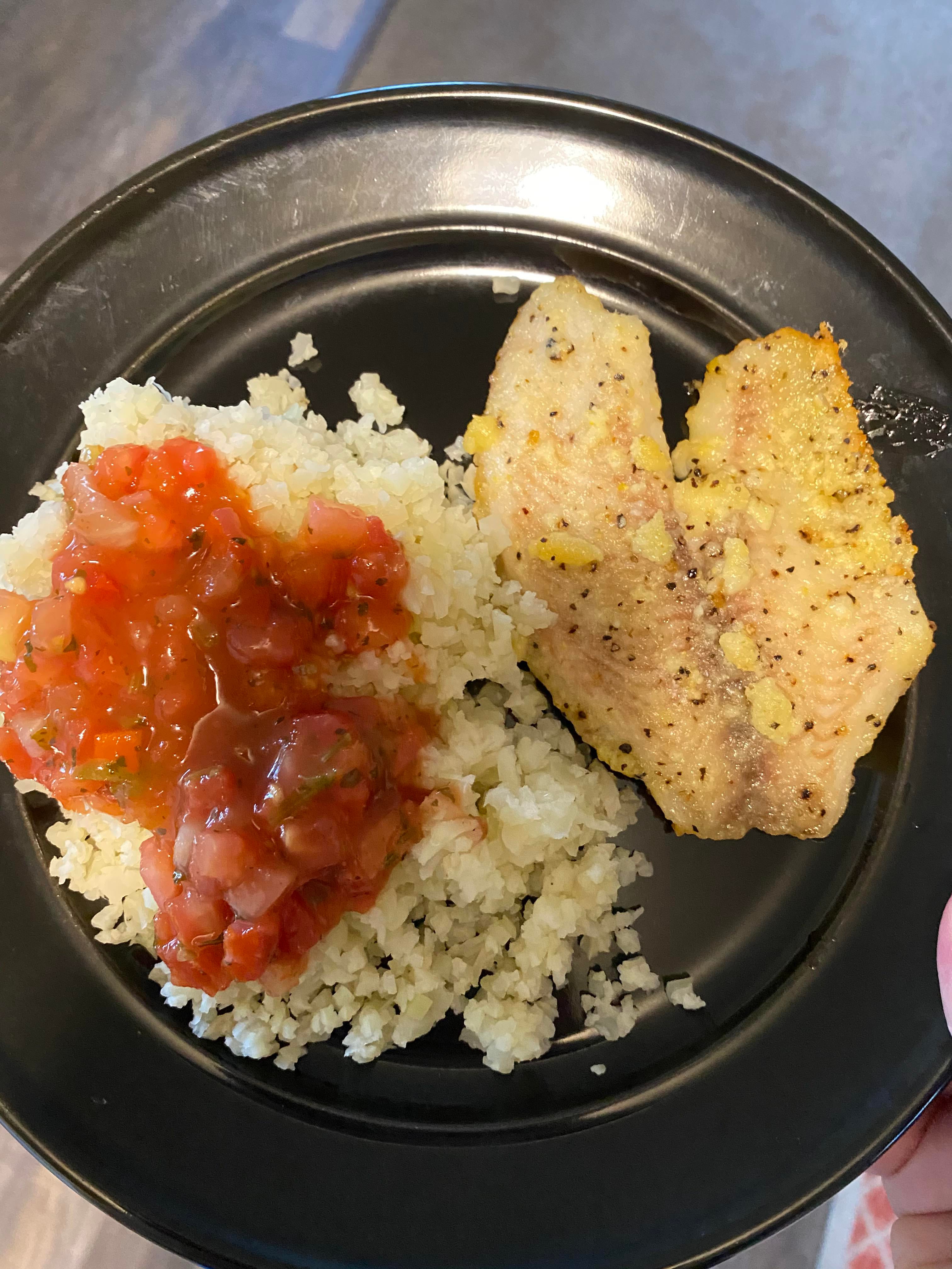 Super Easy Baked Parmesandipped L