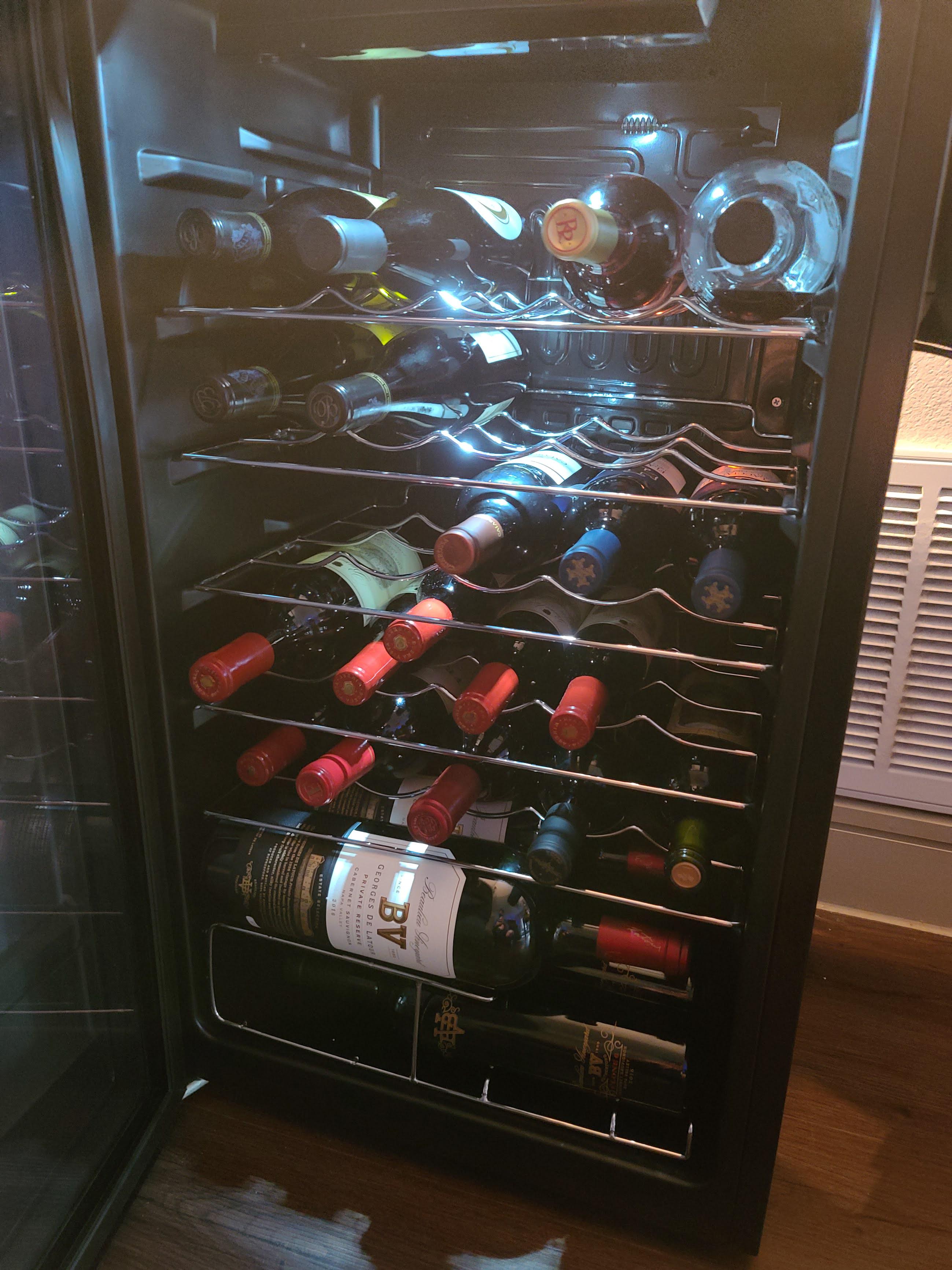 Finally Got A Wine Cooler In March And It S Already Almost Full   Yxynwyselx951 