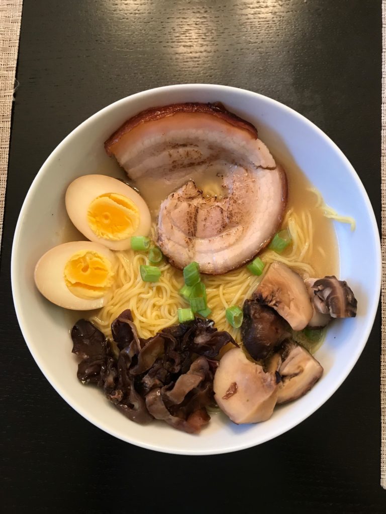 Tonkotsu And Black Garlic Oil Bowl Ja