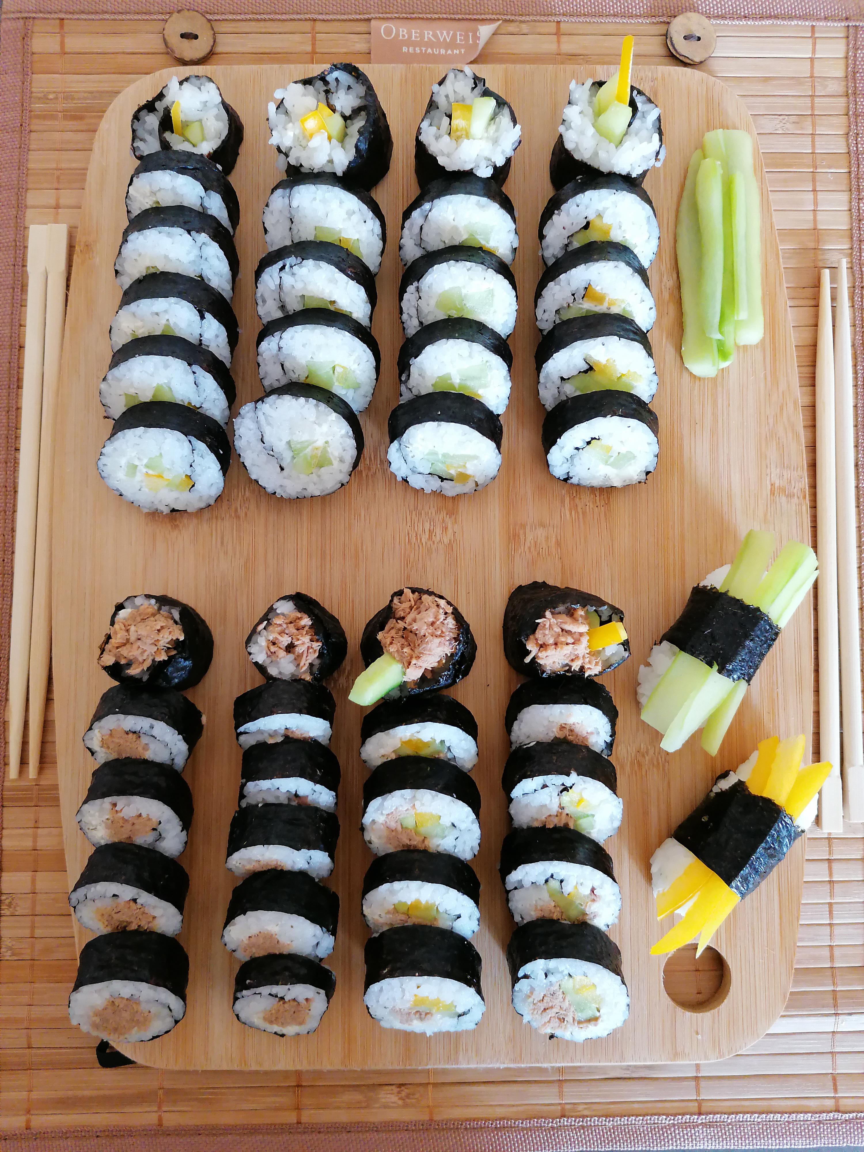 My First Attempt At Homemade Sushi