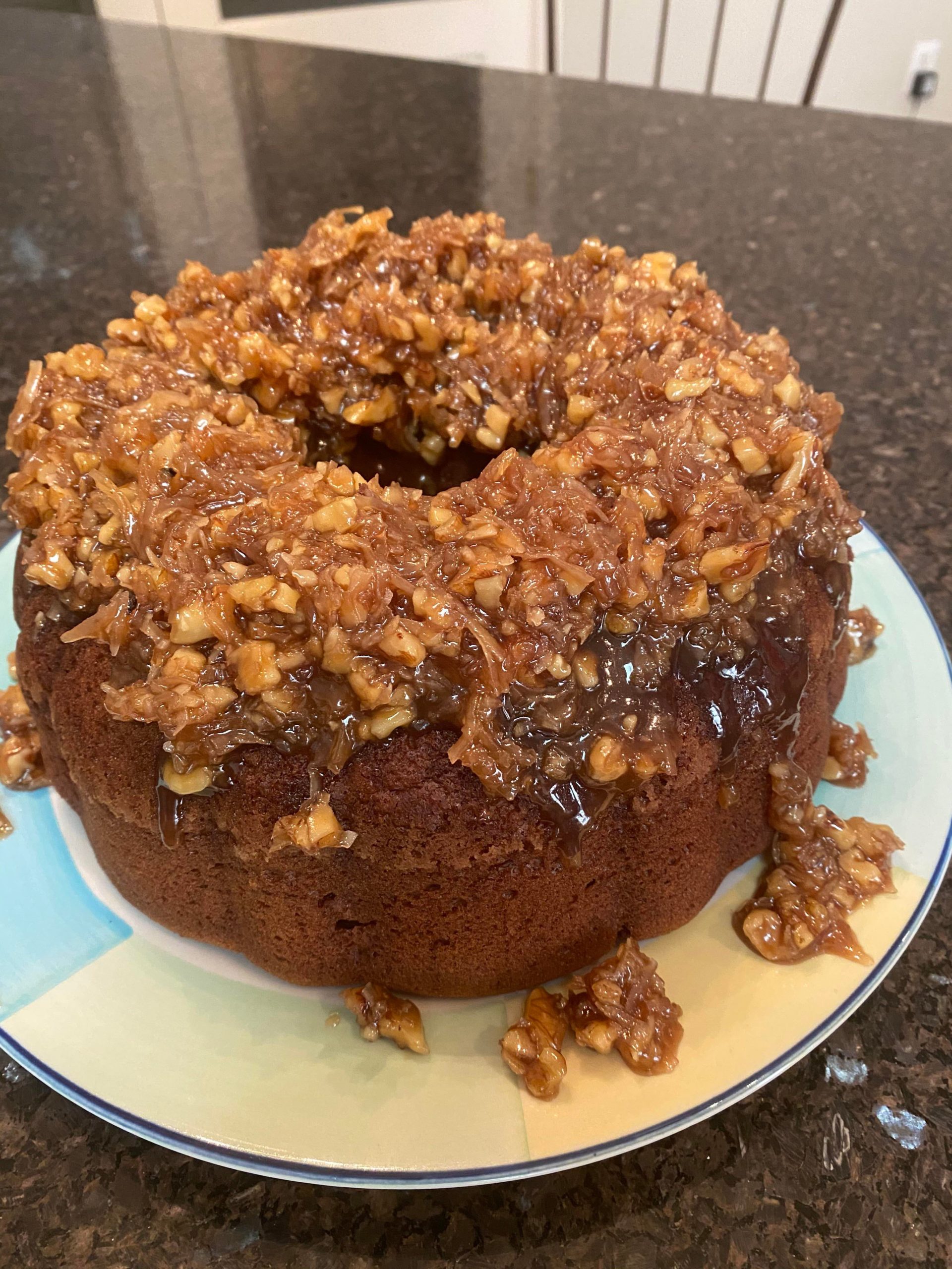 Vegan German Chocolate Cake For