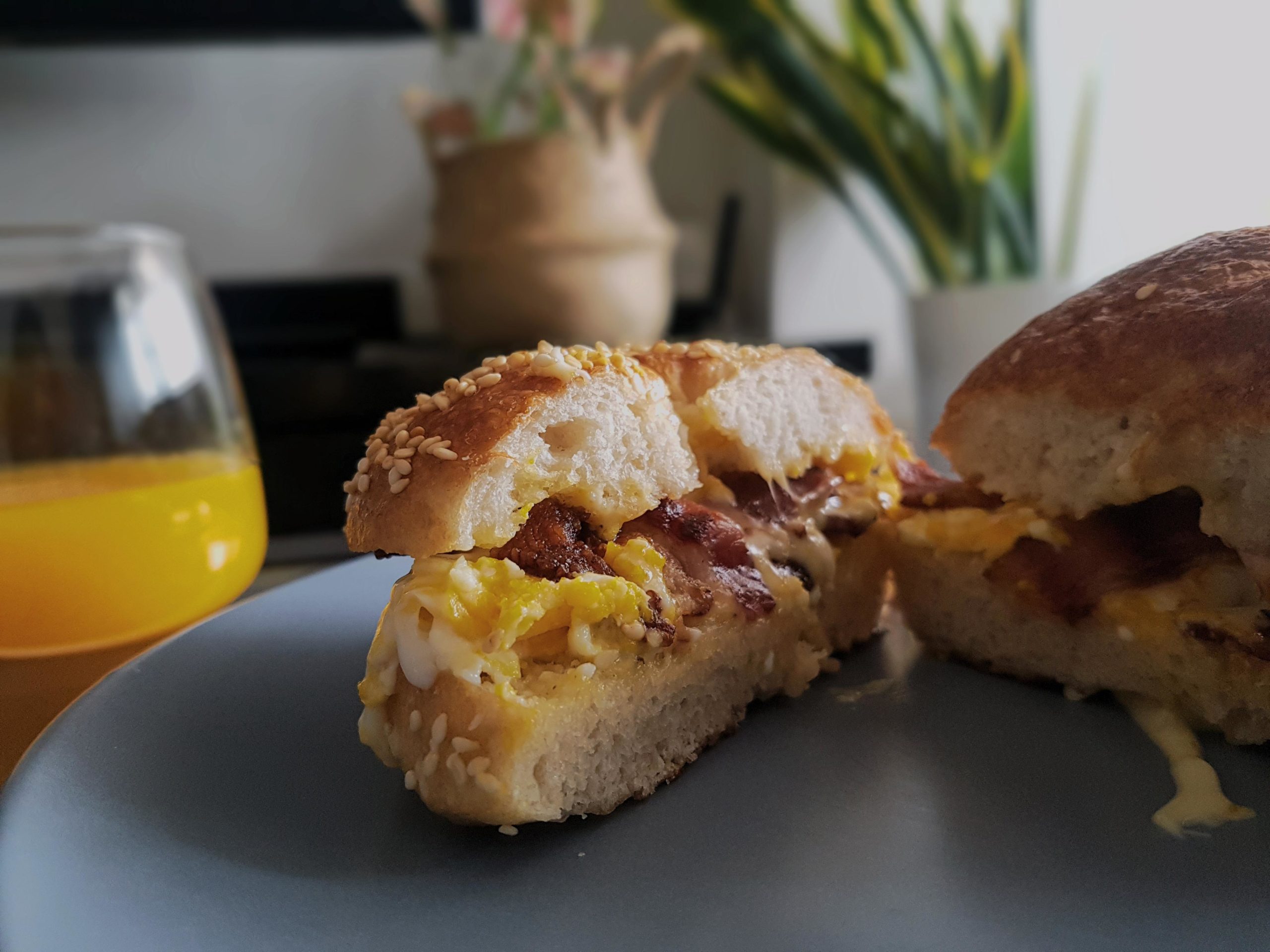 bacon-egg-and-cheese-sandwich-on-a-homemade-bagel-not-bad-for-a