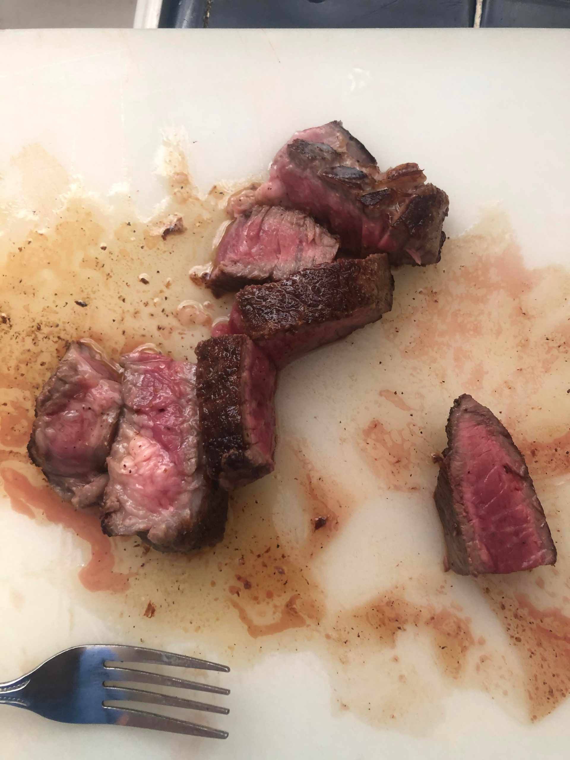 Cooked sirloin for the first time did I undercook it? Tried going for