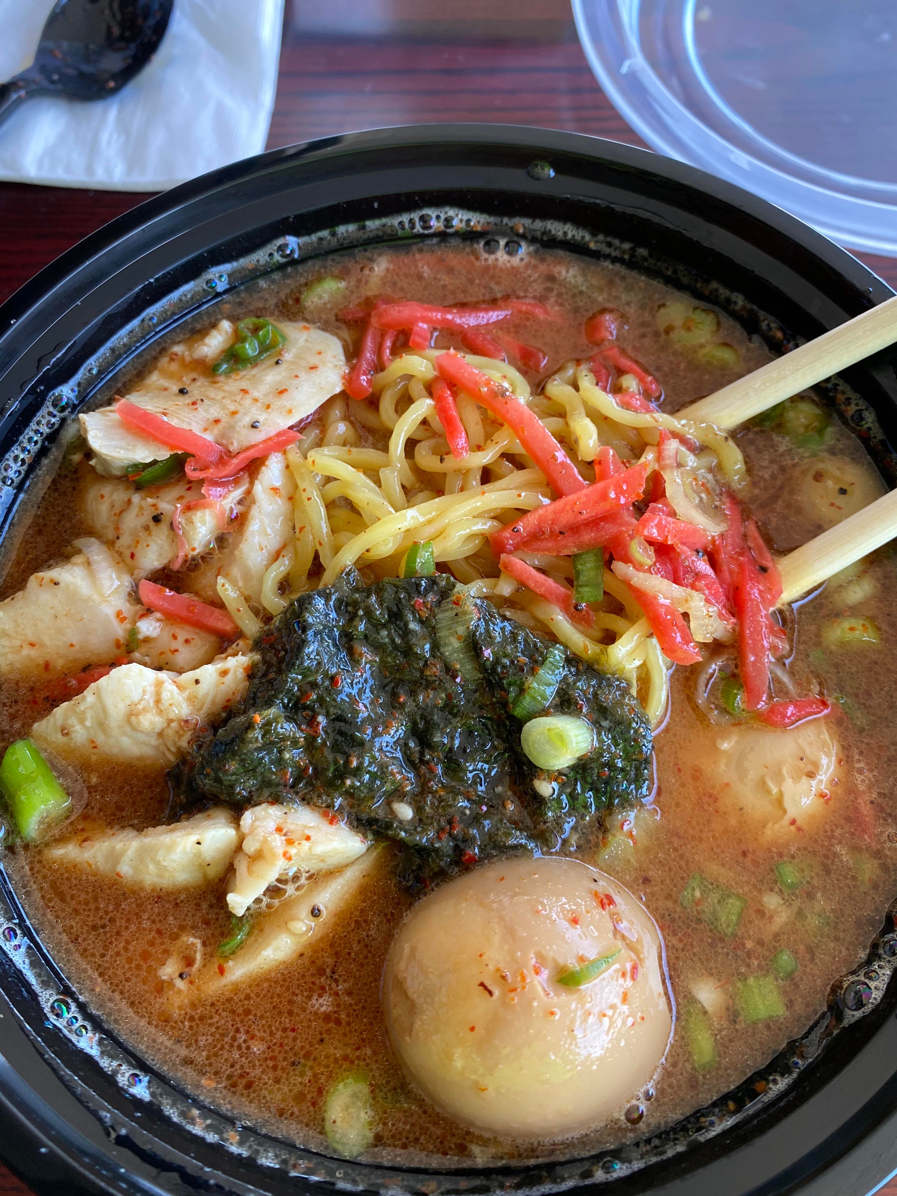 Spicy Miso Ramen With Black Garlic A