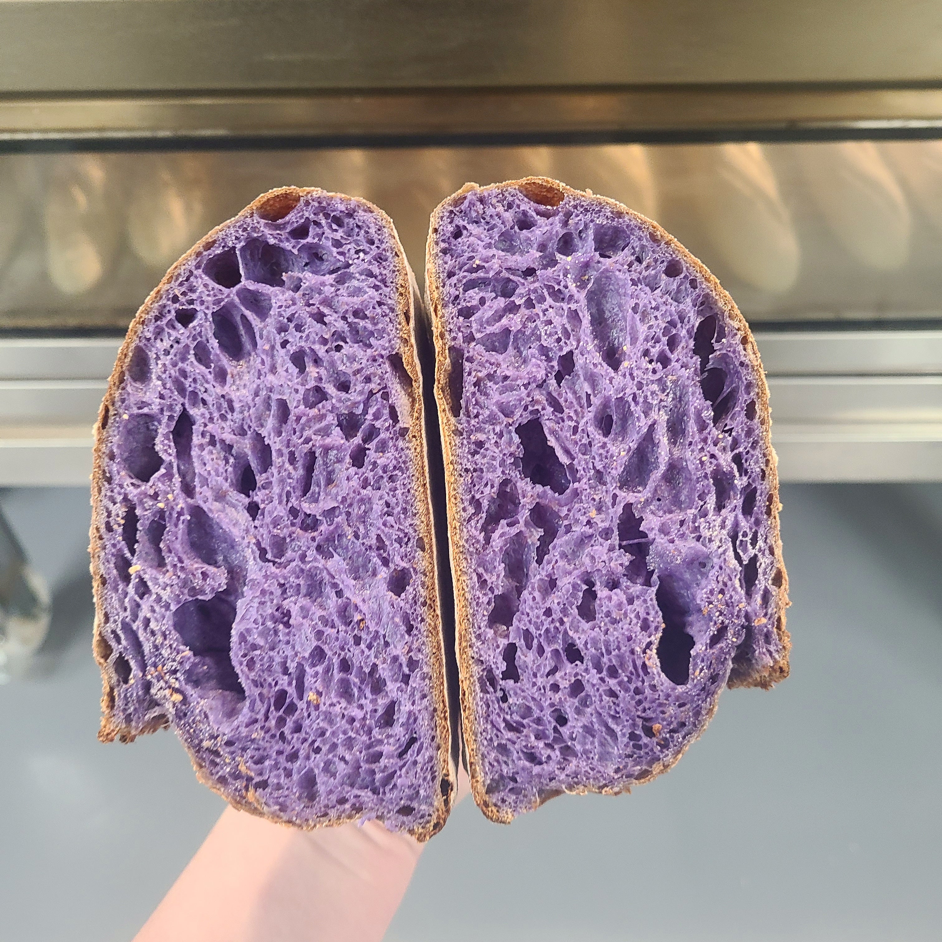 Ube And Butterfly Pea Flower Sourdough Dining And Cooking