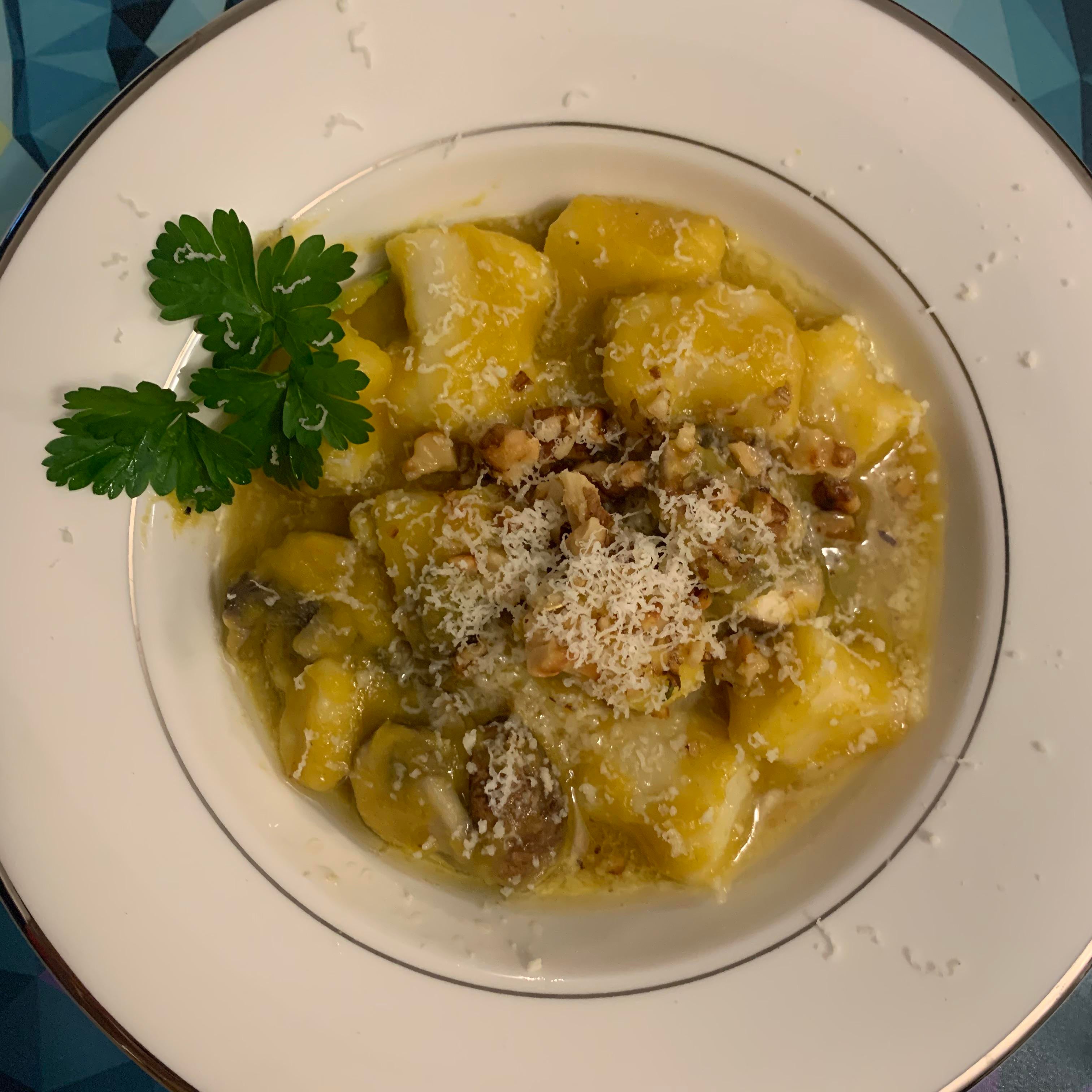 Brown Butter Acorn Squash Gnocchi Perfect For The Rainy