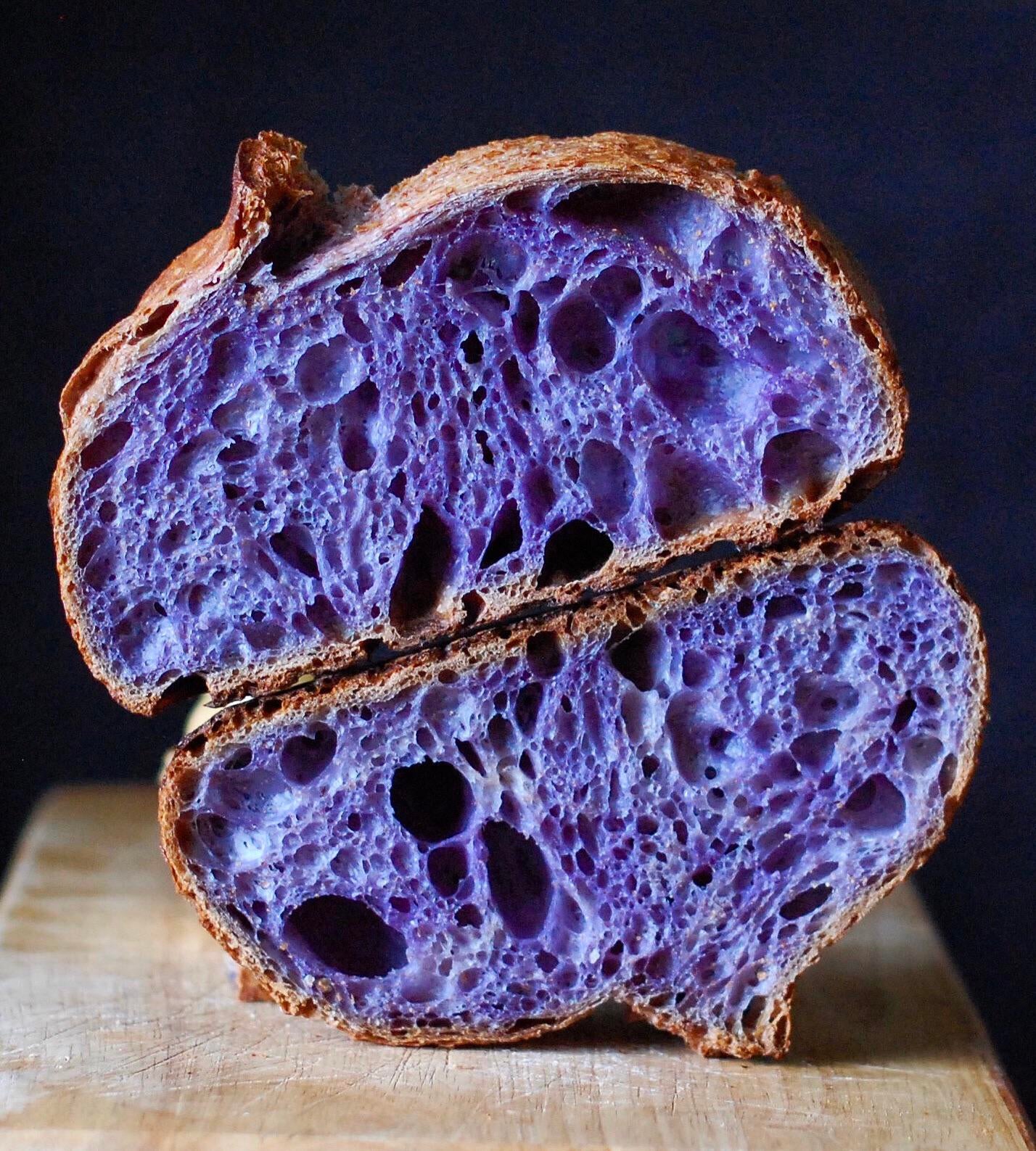 Butterfly Pea Flower Sourdough Dining And Cooking