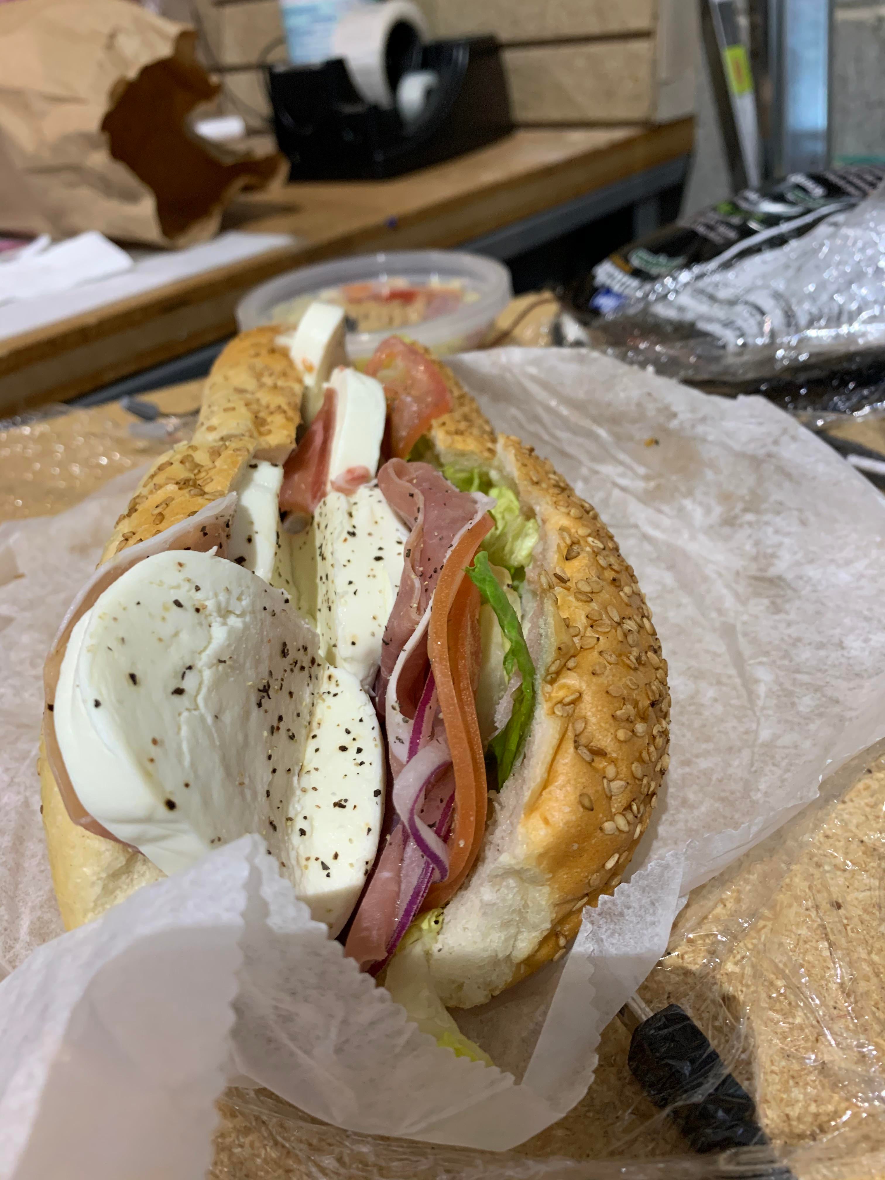 Prosciutto And Fresh Mozzarella