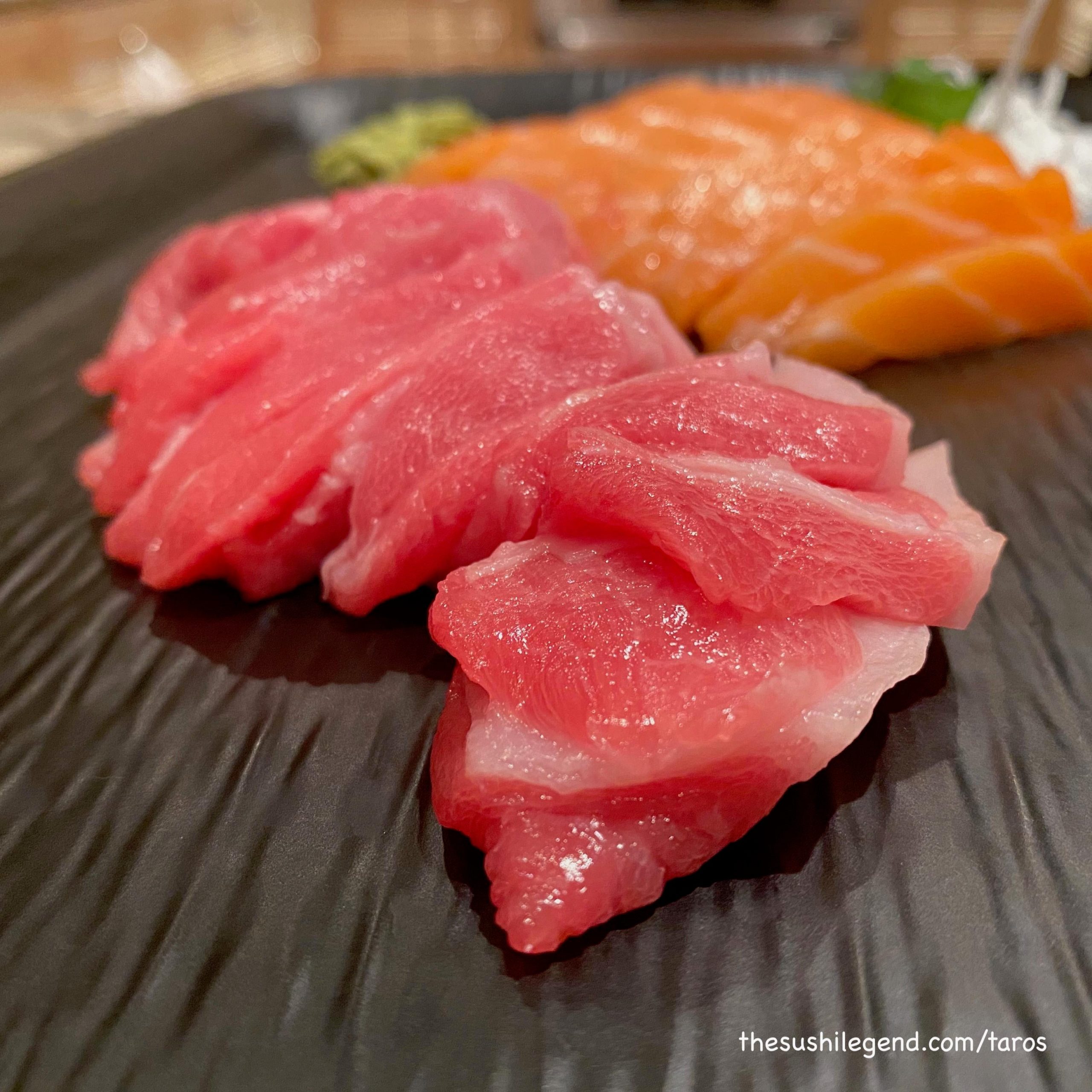 Kama Toro - a supremely fatty cut of tuna - from Taros in TO - Dining 