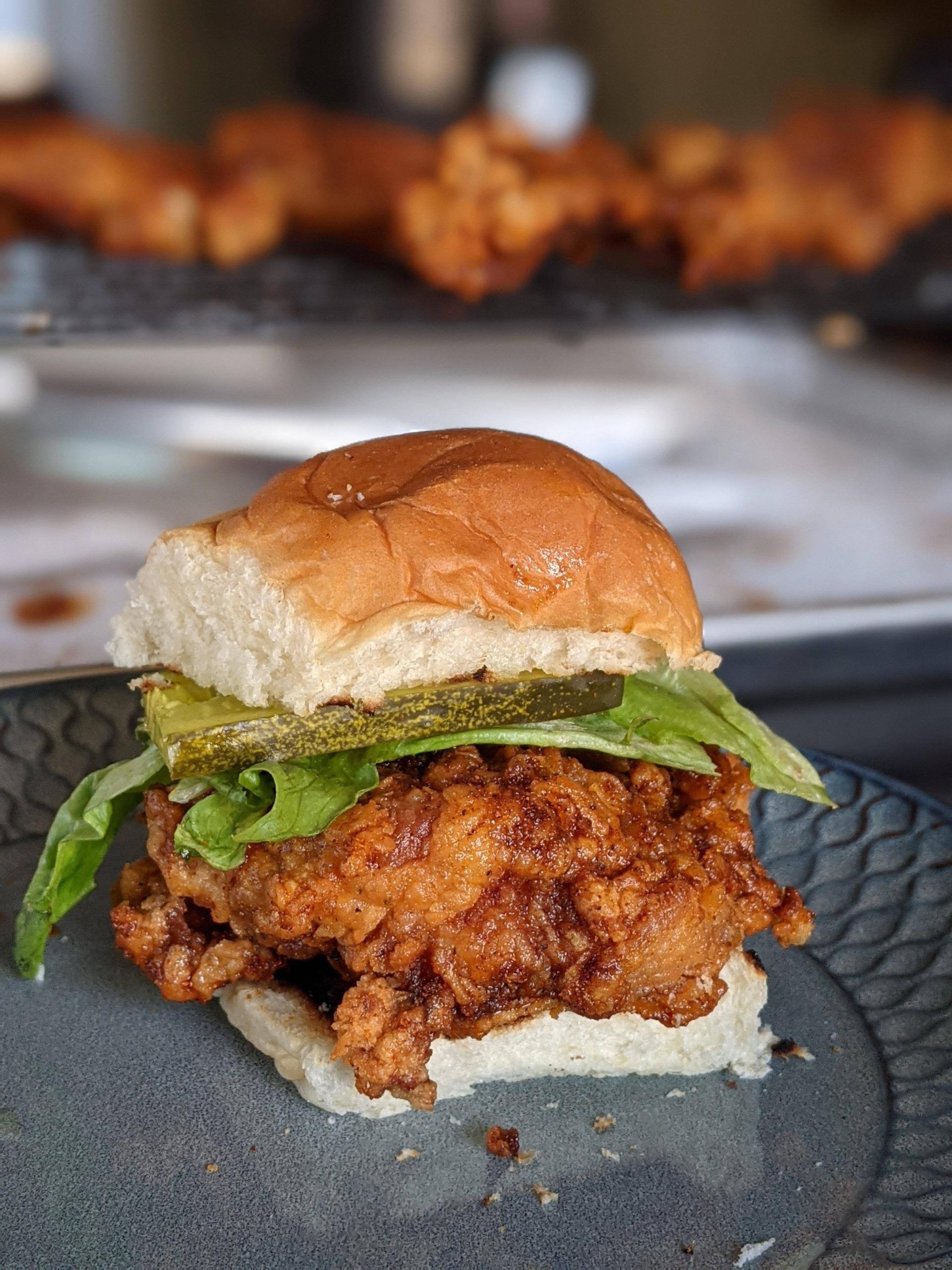 [I made and ate] Nashville Hot Chicken Sandwiches - Dining and Cooking