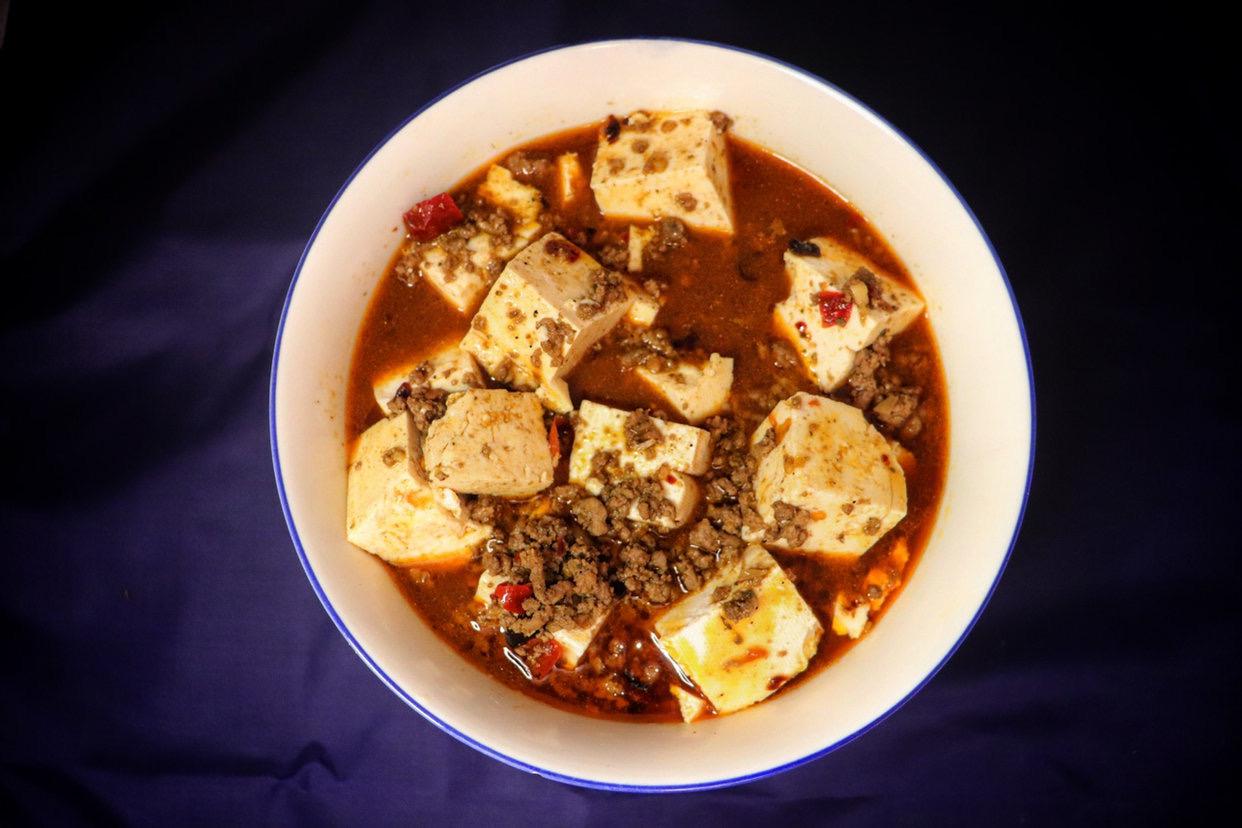 Keto Mapo Tofu Dining and Cooking