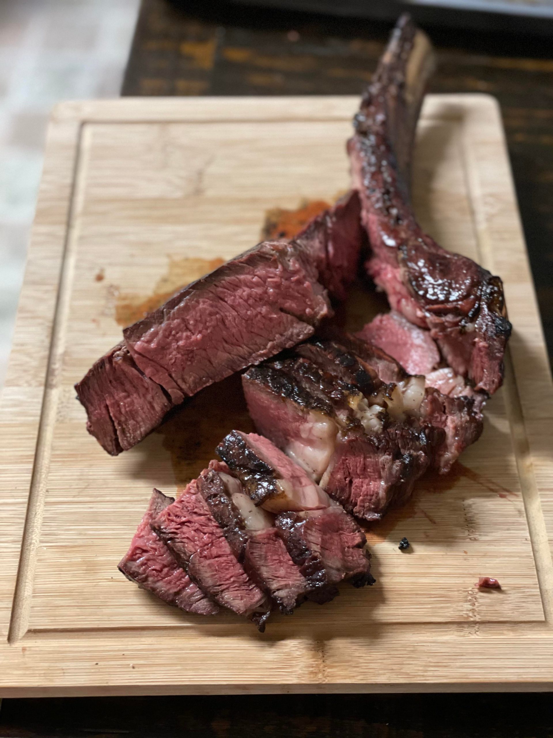 Reverse Sear Tomahawk Ribeye A Great Friday Night Dining And Cooking