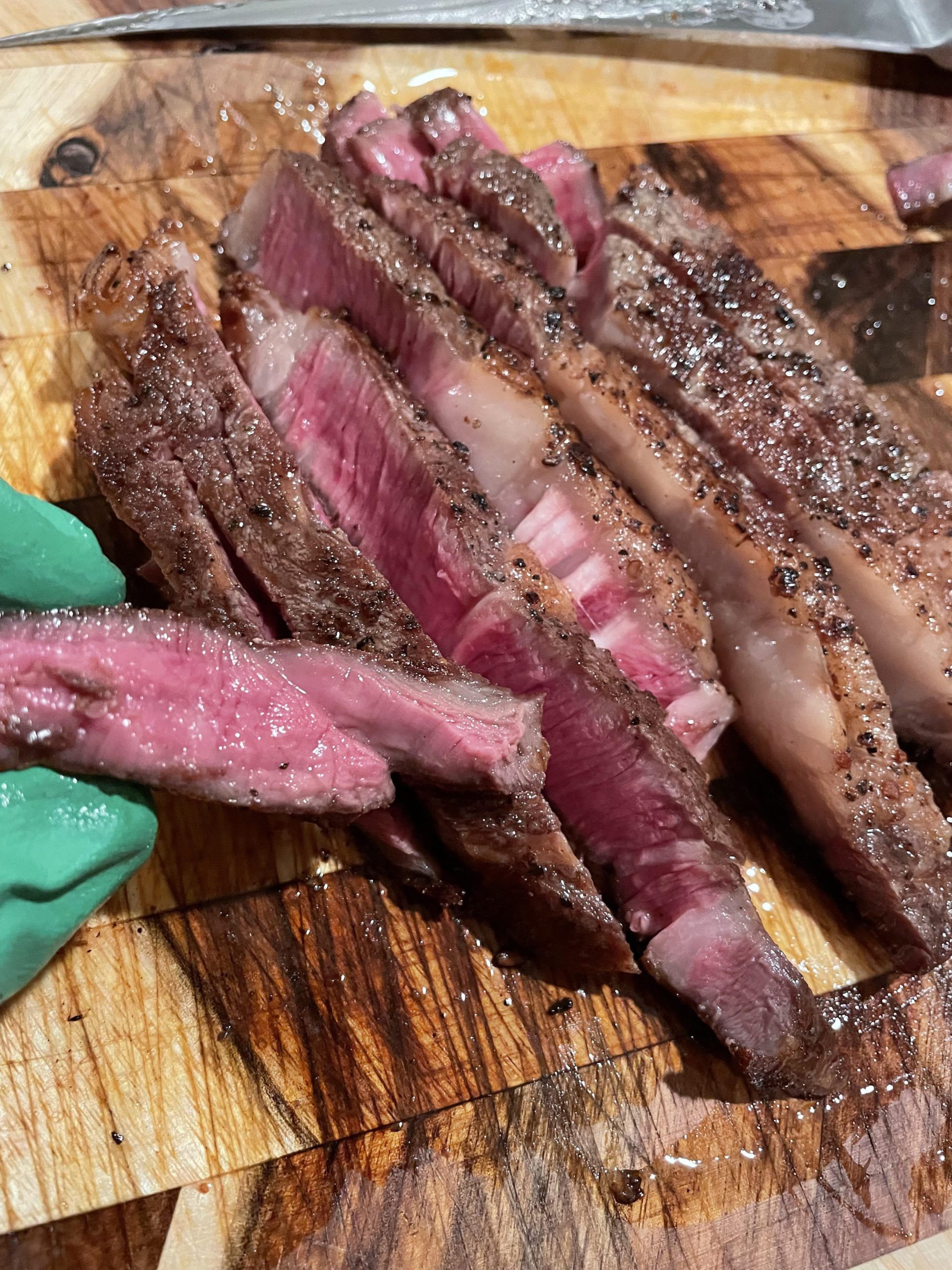 Sous Vide Ribeye Cooked At 131 Degrees For 2 Hours Seared On Cast Iron Dining And Cooking 