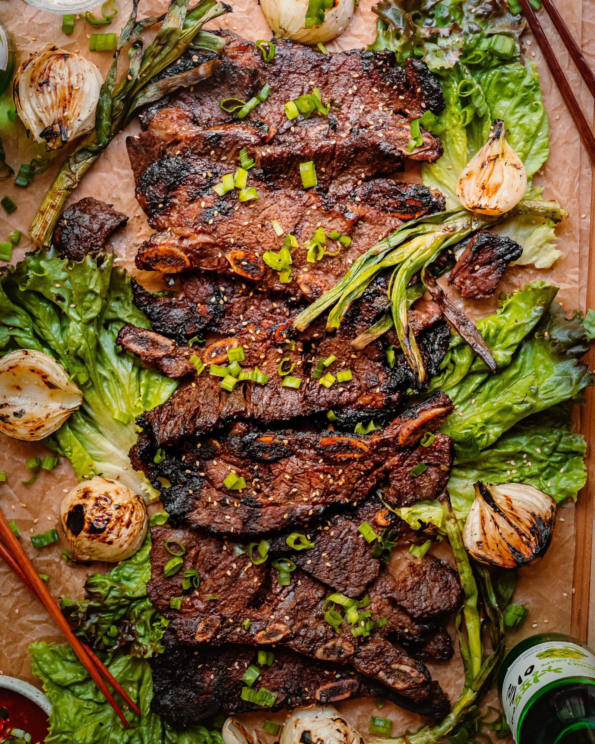 La Kalbi Korean Grilled Beef Short Ribs Galbi Gui Dining And Cooking