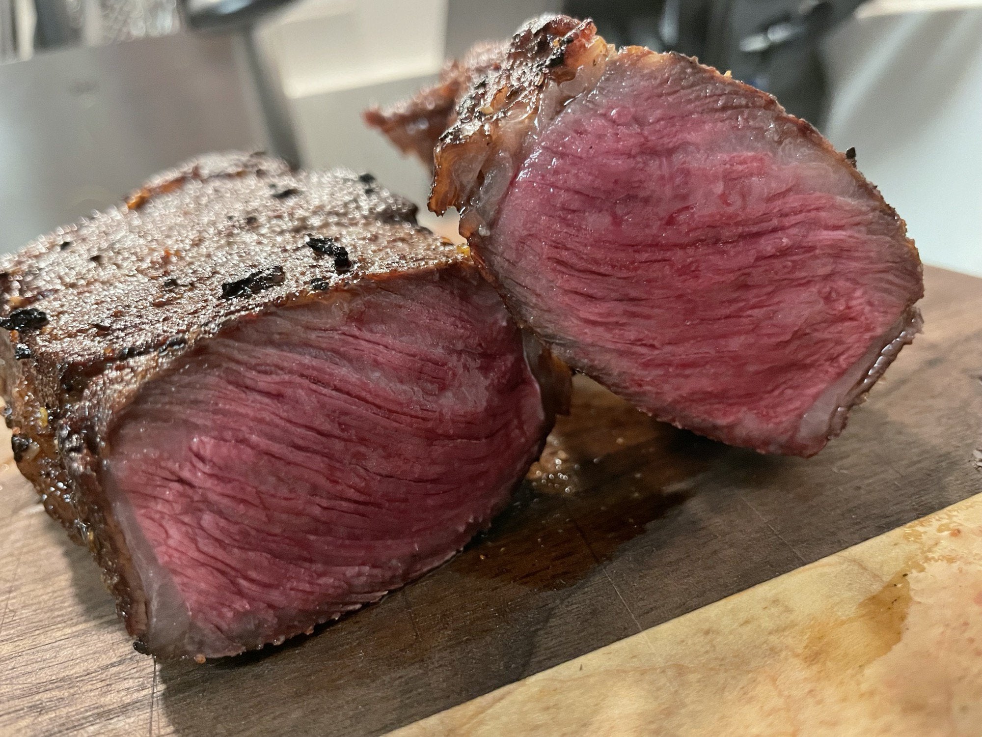 Wagyu Denvers Cooked Reverse Sear Method Super High Bms Score These Things Were Amazing