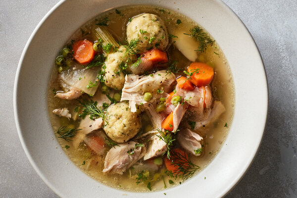 Chicken Matzo Ball Stew