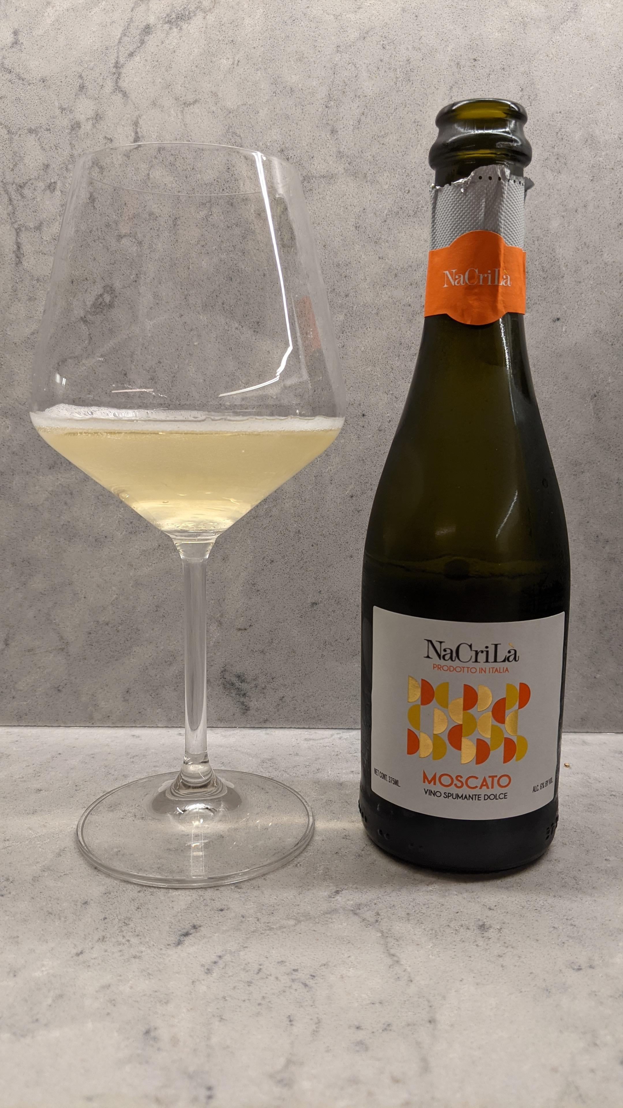 Costco’s Six Sparkling Nights A European tour of sparkling wine [NIGHT FOUR NACRILA MOSCATO