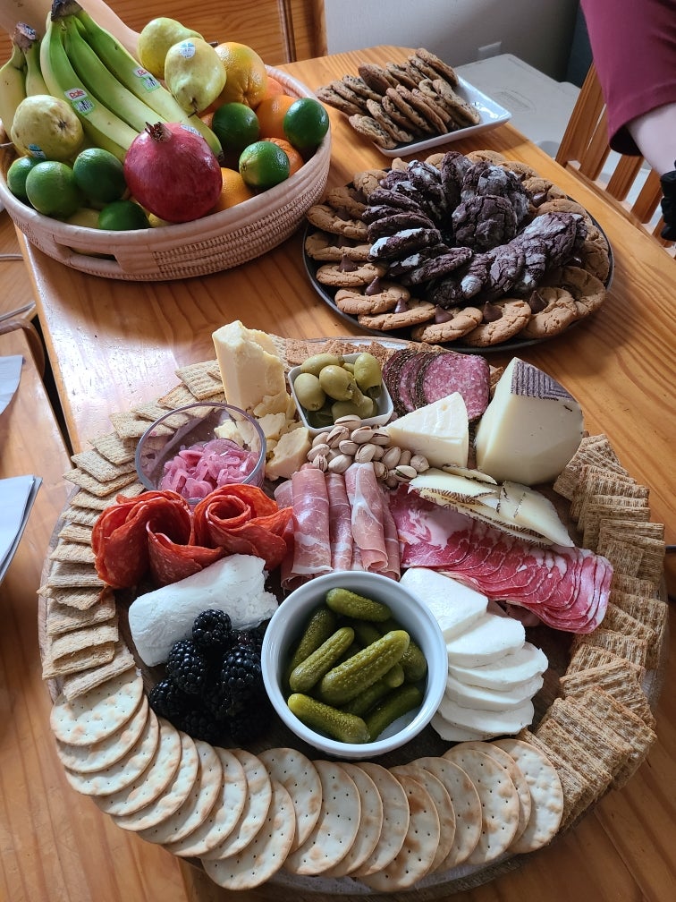 Snack spread I put together for a day of dungeons and dragons - Dining ...