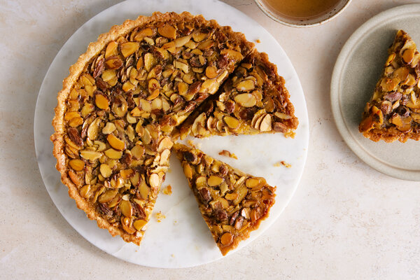 Rosemary-Honey Almond Tart