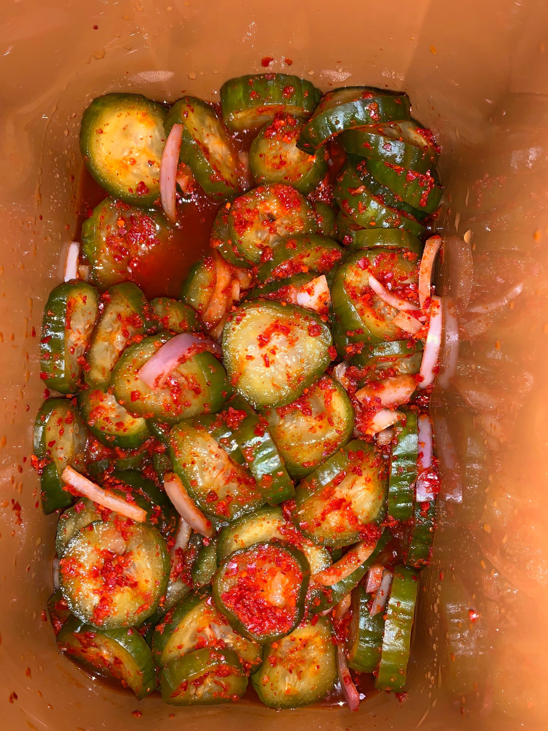 I Made Cucumber Kimchee 😋 My First Kimchee Ever Dining And Cooking