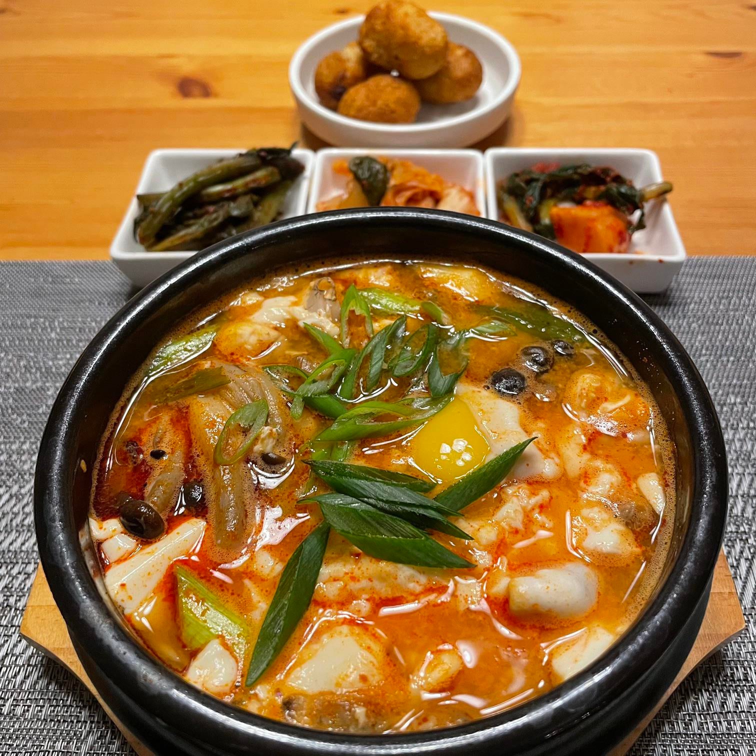 Haemul sundubu jjigae night Dining and Cooking