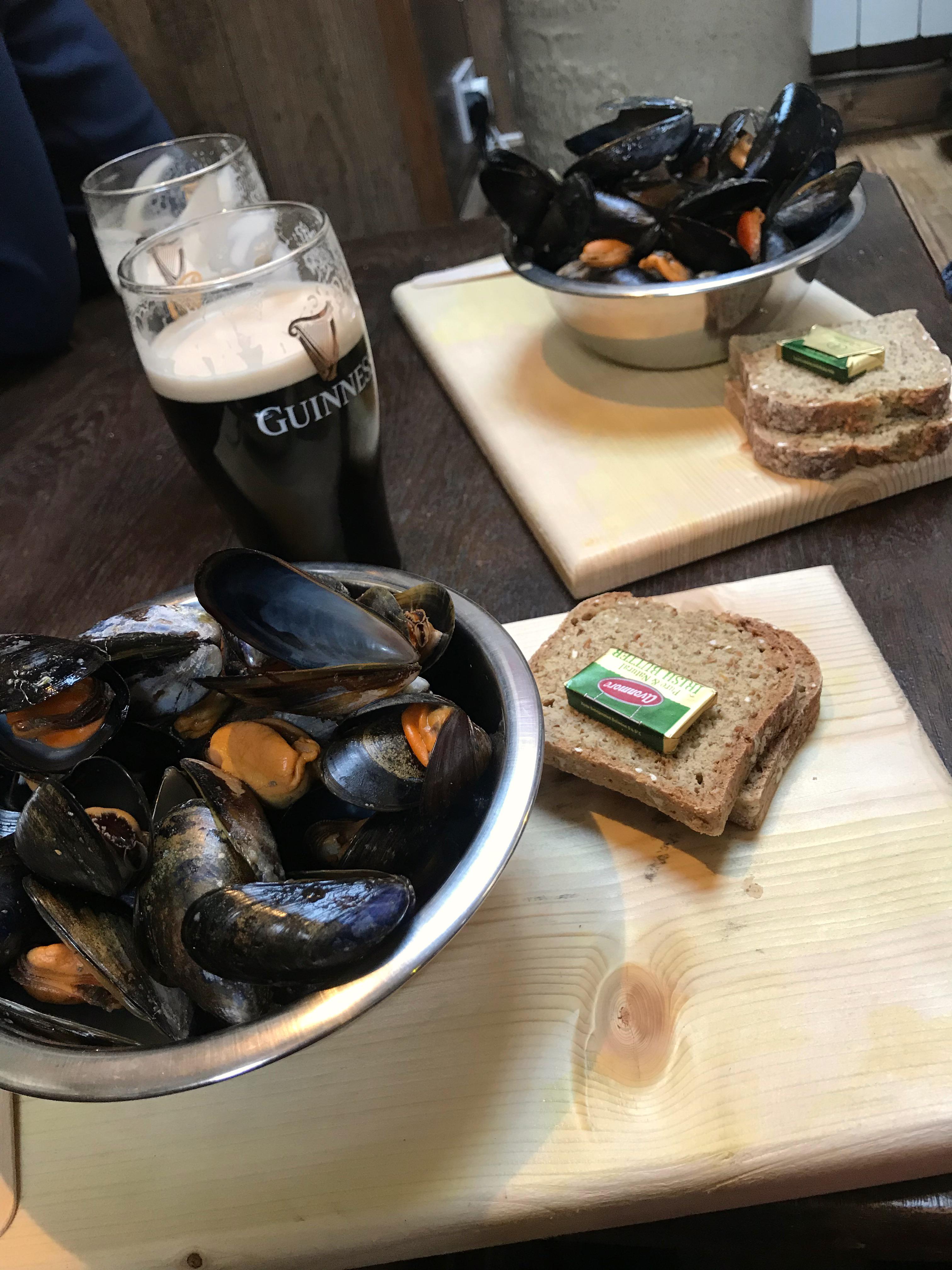 Mussels at the Connemara Mussel Festival in Ireland Dining and Cooking