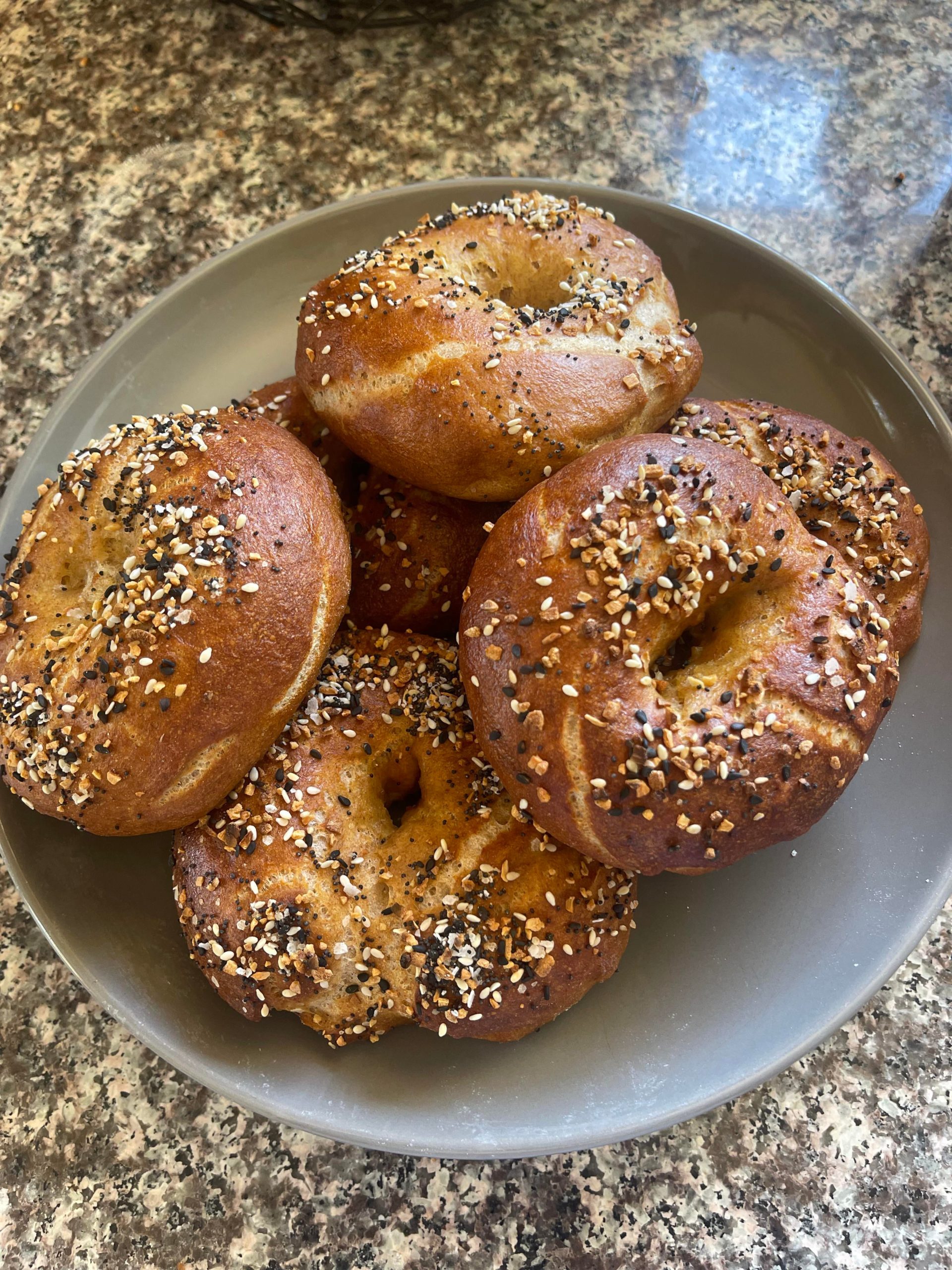 Sourdough Everything Bagels - Dining and Cooking