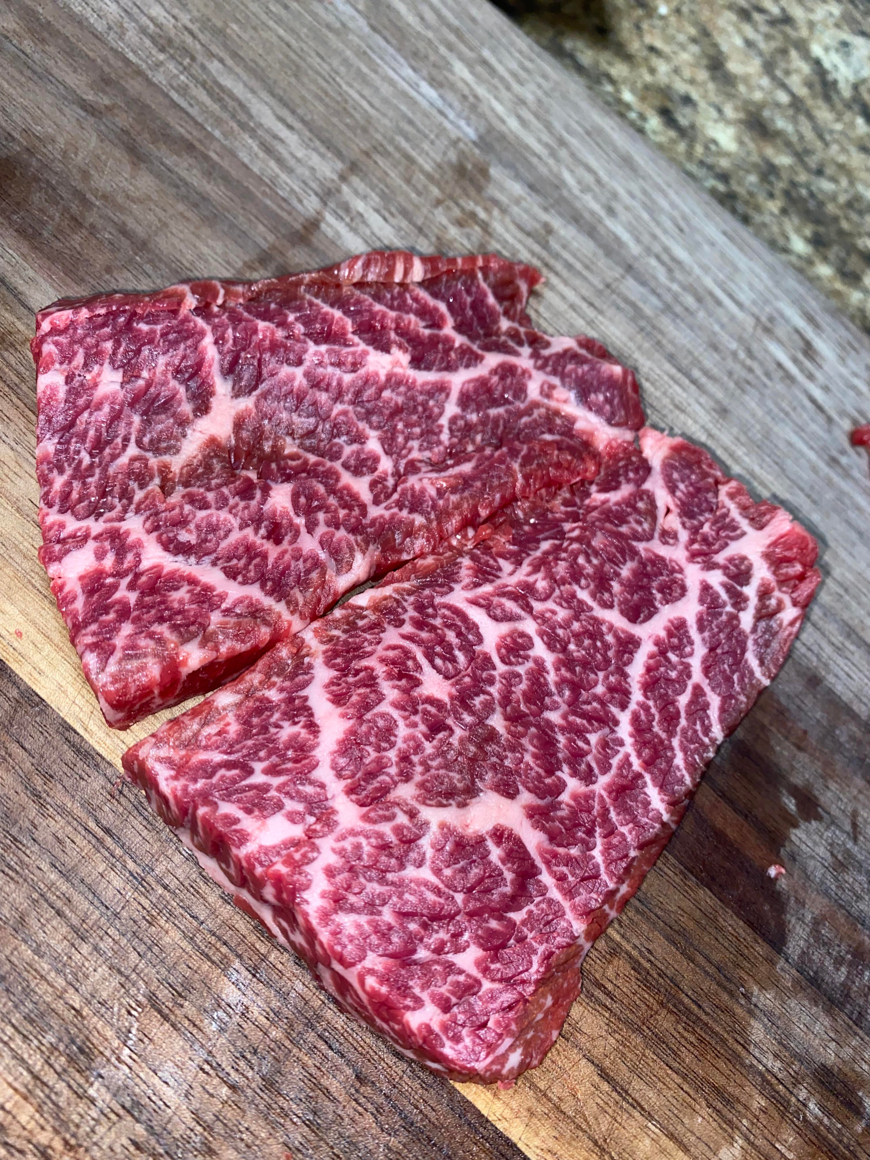 Marbling On American Wagyu Steak Denver Cut Dining And Cooking