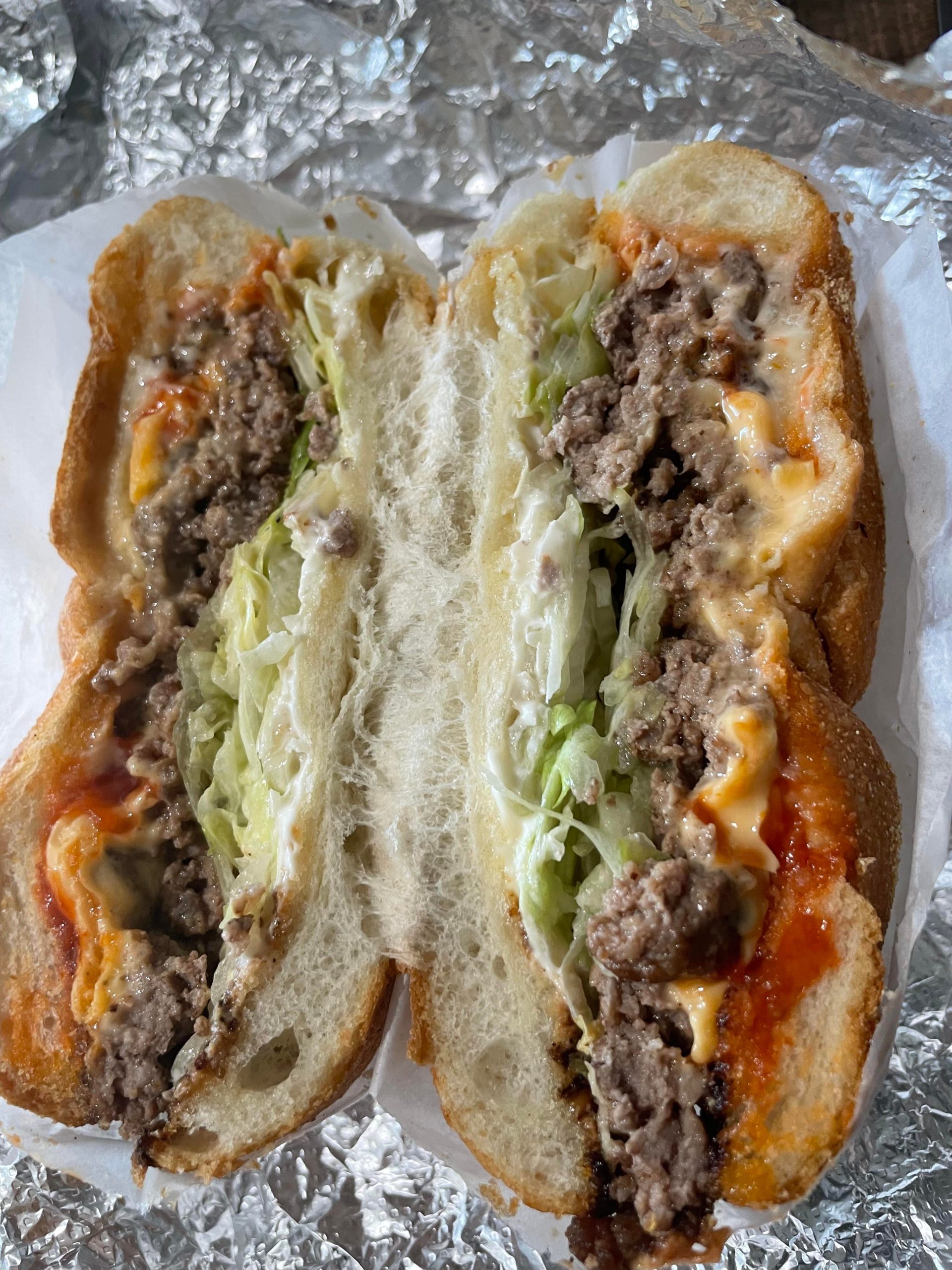 Chopped Cheese Sandwich