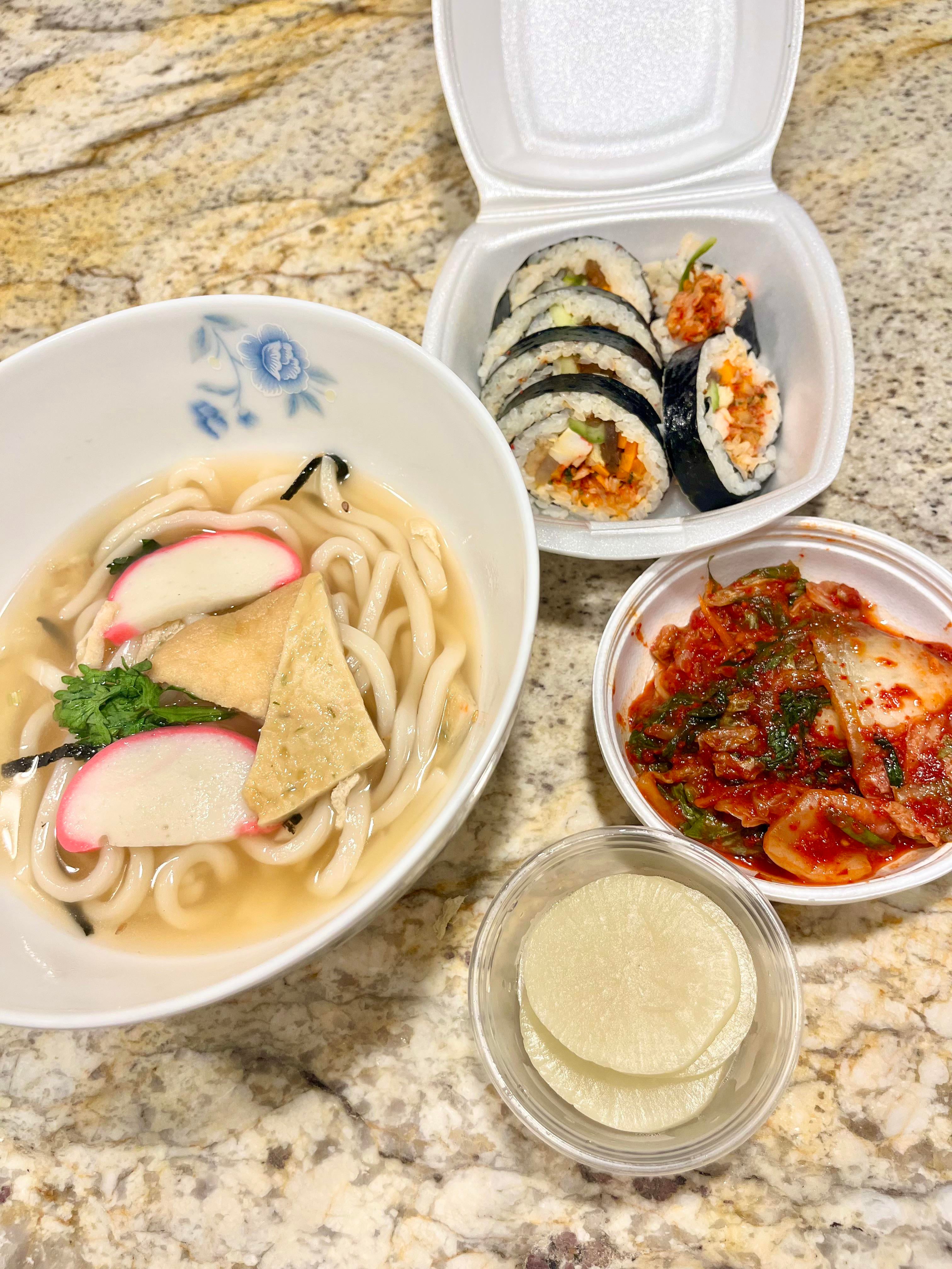 Korean Udon And Kimbap Dining And Cooking