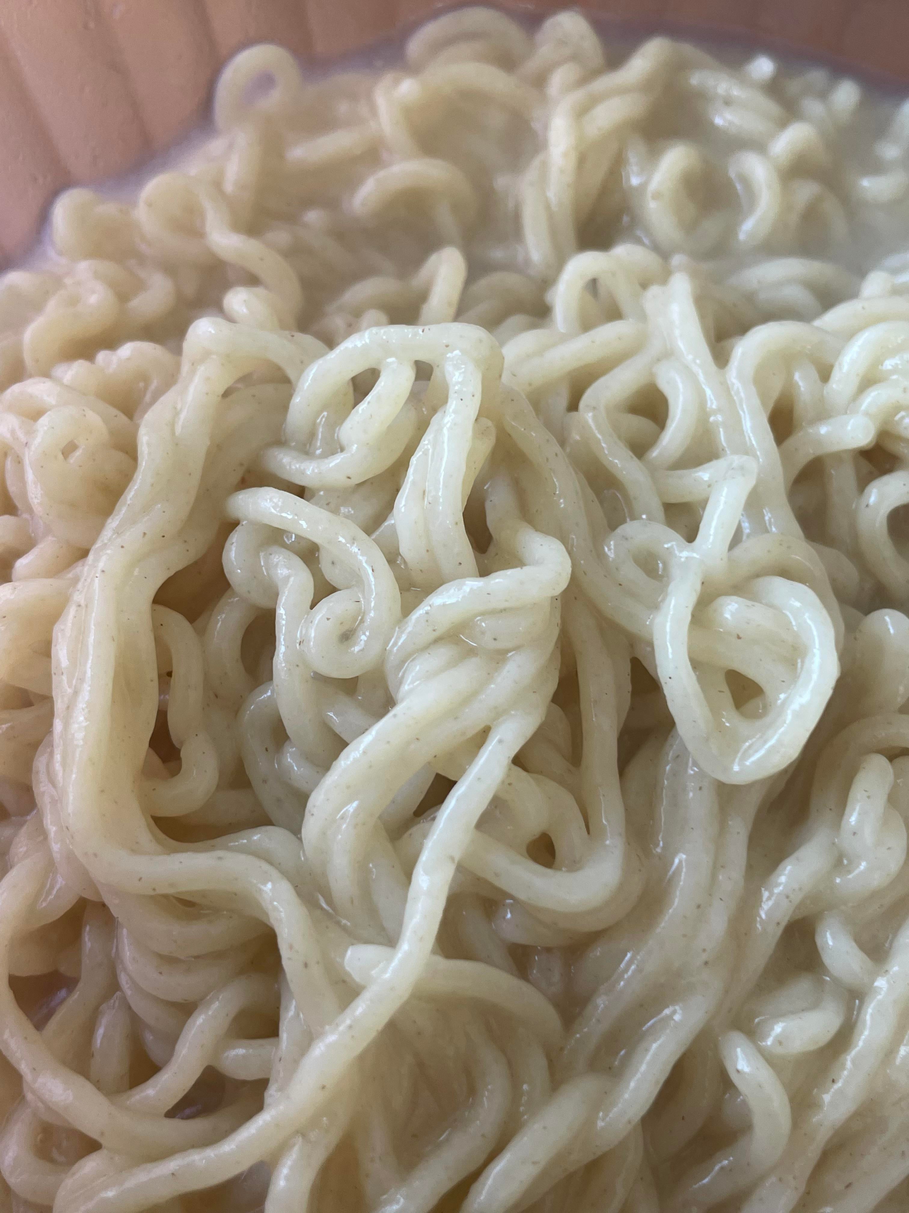 Do these small black/dark brown dots in the ramen noodles mean that ...