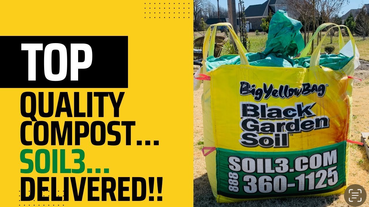 Top quality Soil3 Compost delivered for our vegetable garden! //Big ...