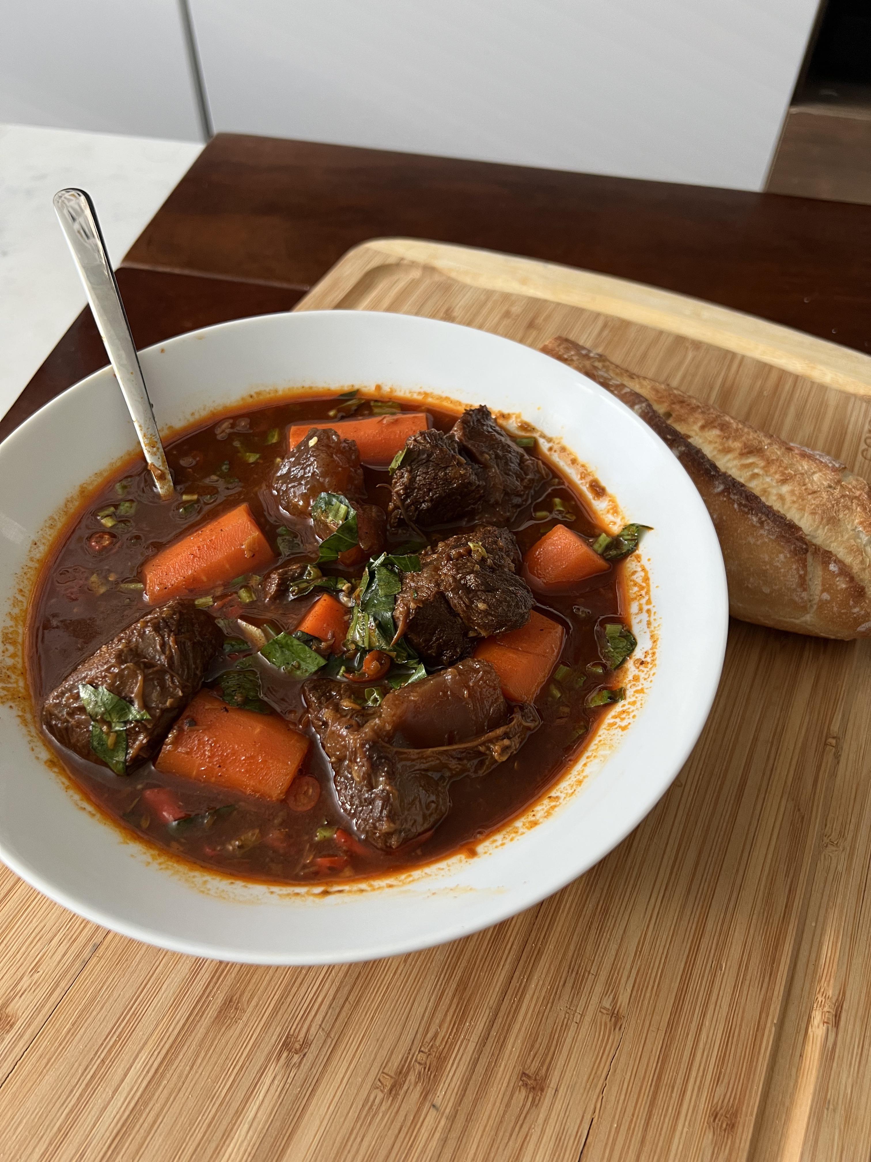 Homemade Bò Kho Vietnamese Beef Stew Dining And Cooking