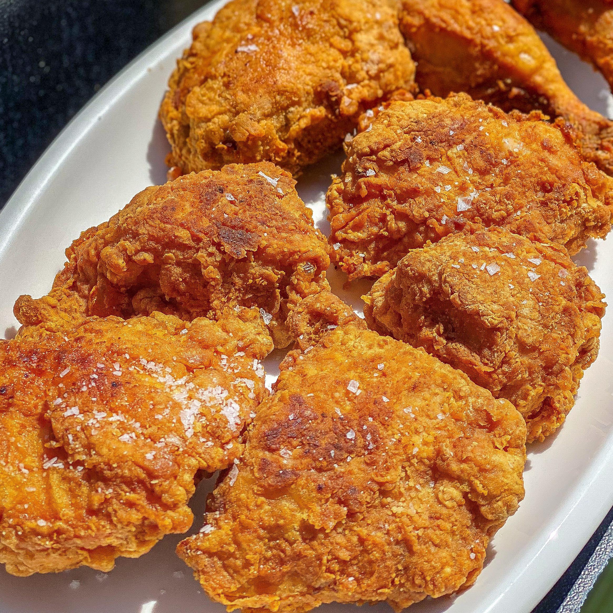 SV + Fried Chicken! Unbeatable! - Dining and Cooking