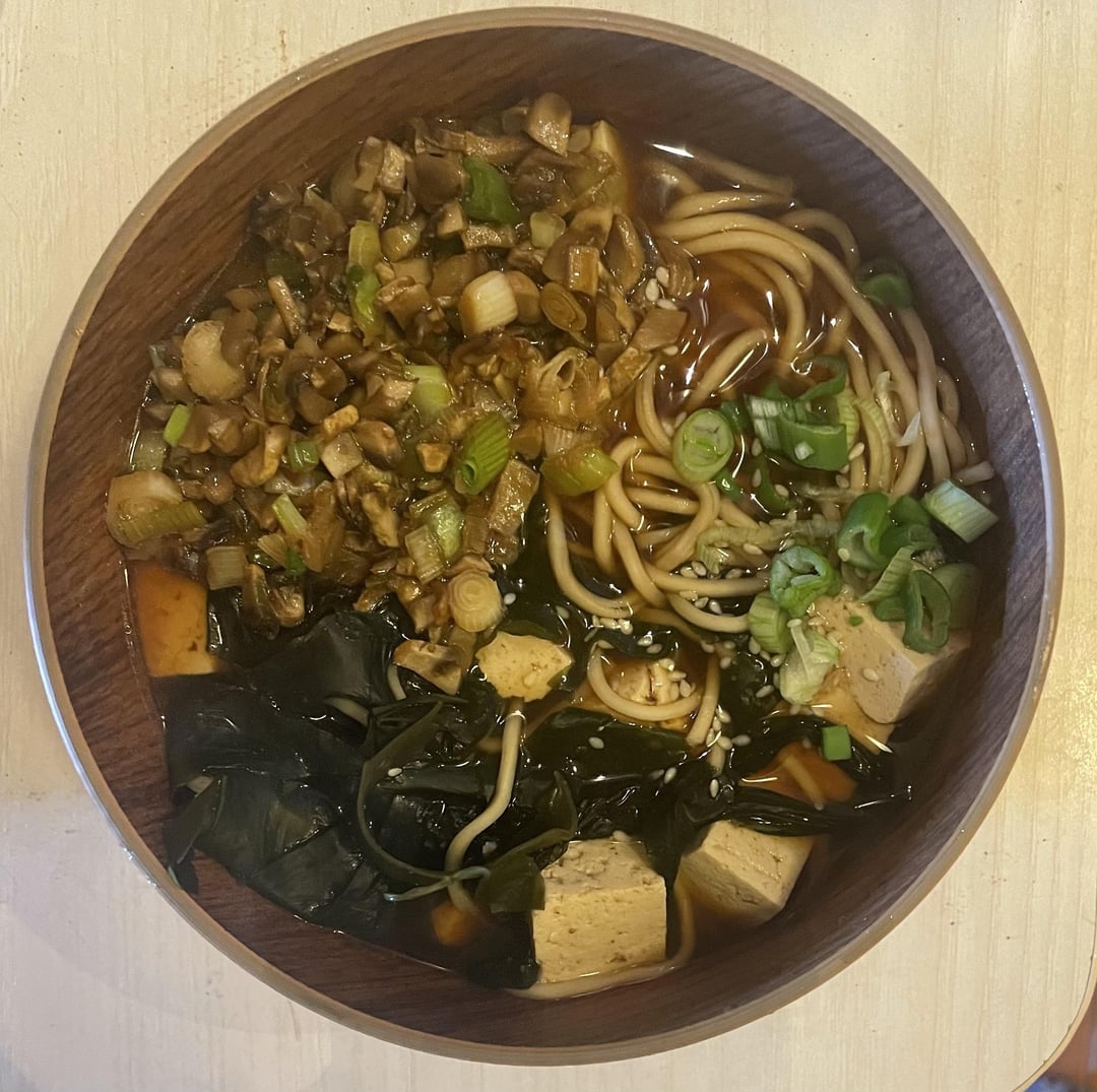 vegan miso soup ramen 