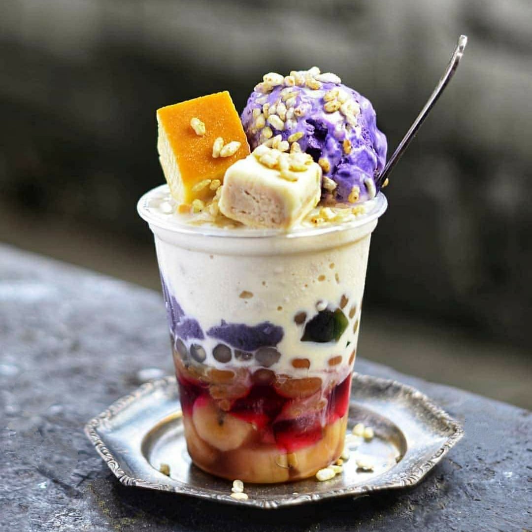 Classic Filipino Halo Halo A Favorite Shaved Ice Dessert To Beat The Summer Heat Dining And