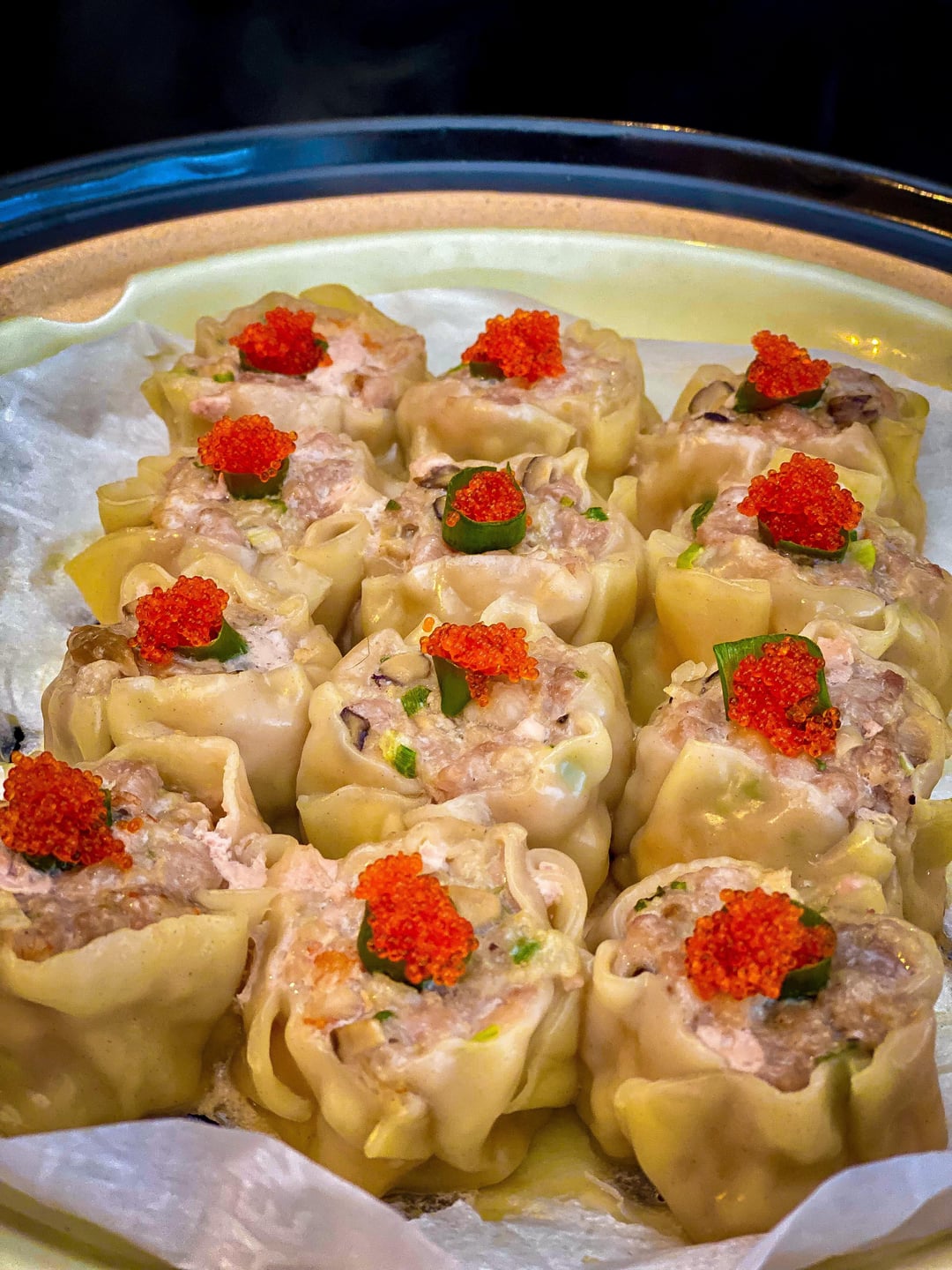 [homemade] Pork And Shrimp Shumai W Tobiko Dining And Cooking