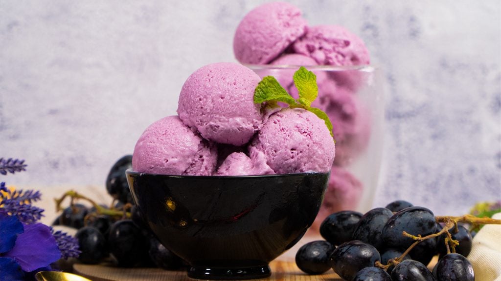 Grape Ice Cream Instructions In The Comments Dining And Cooking   Bfg1r7kgsnya1 